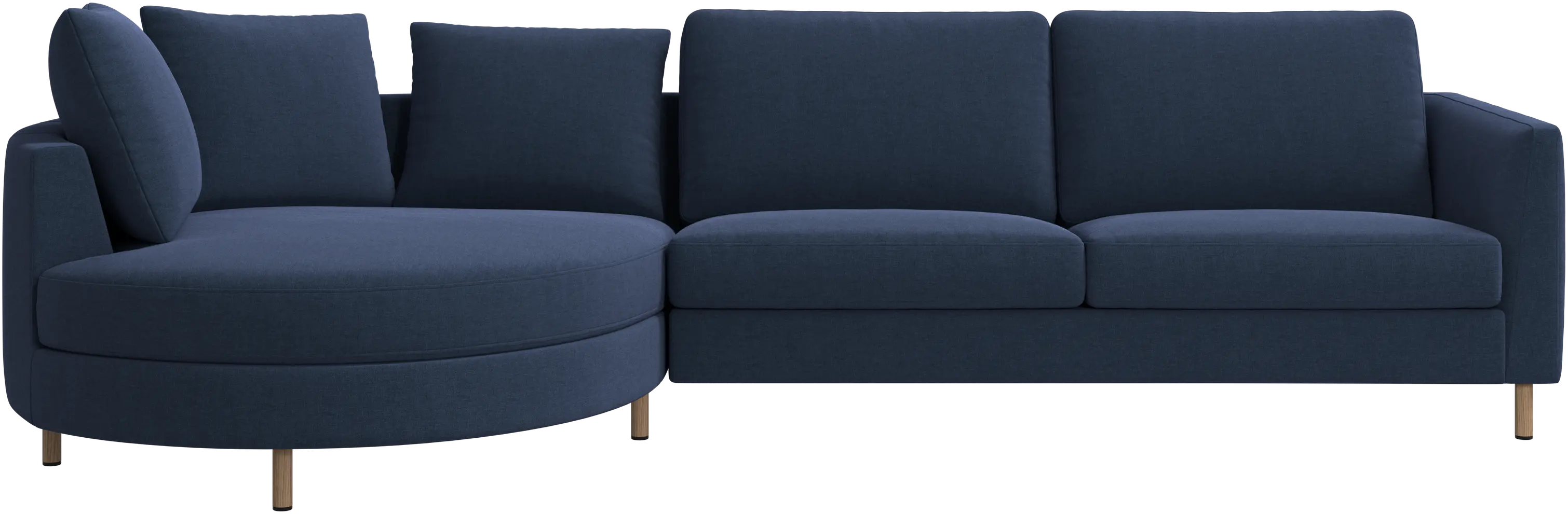 Indivi sofa with chaise longue left
