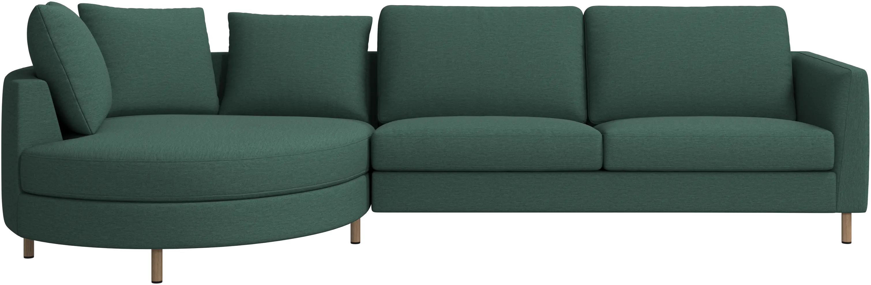 Indivi sofa with chaise longue left