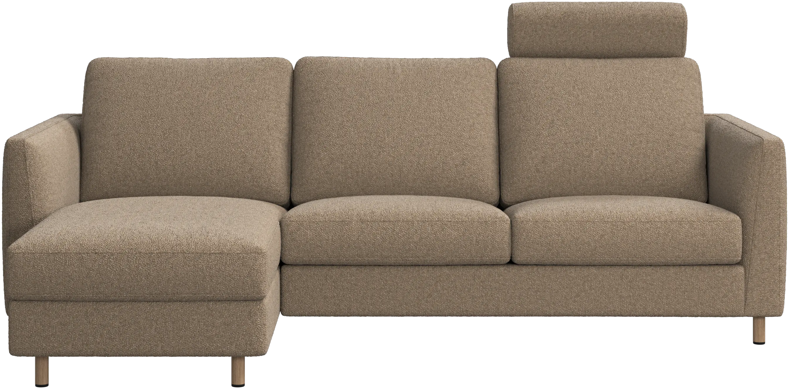 Indivi sofa with chaise longue left