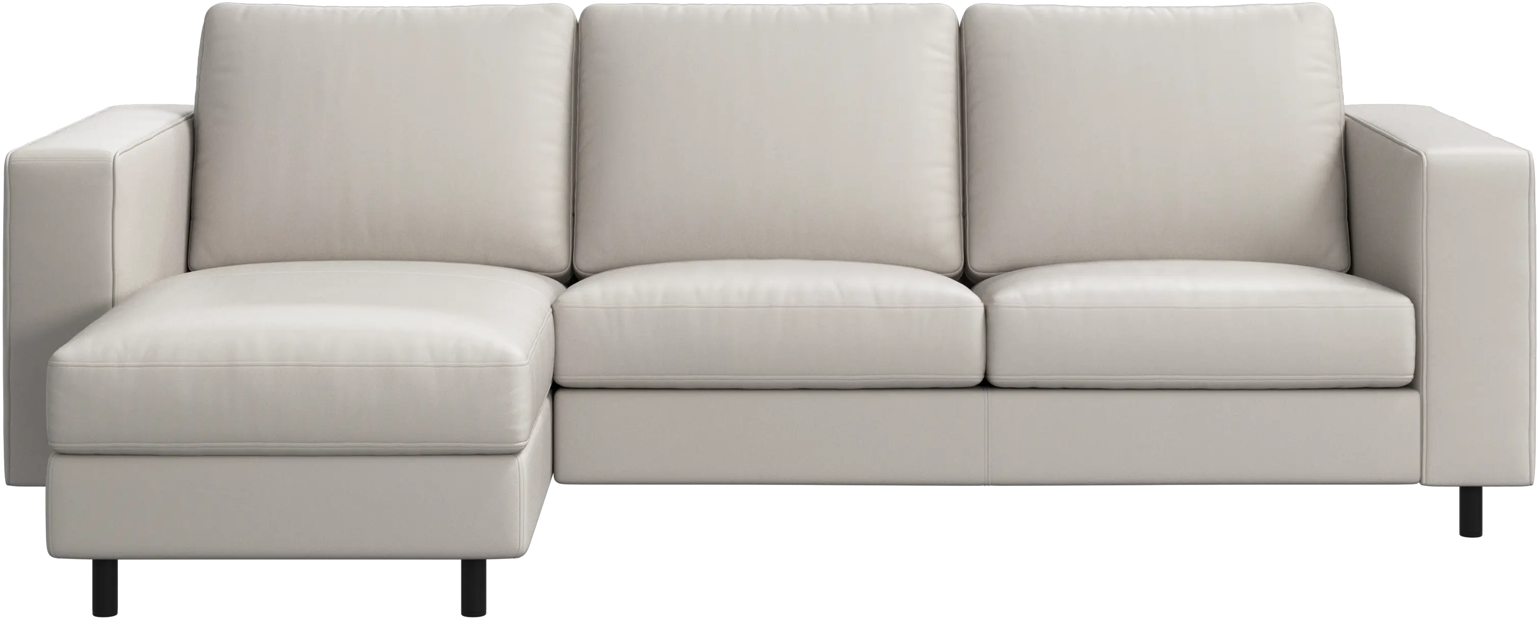 Indivi sofa with chaise longue left