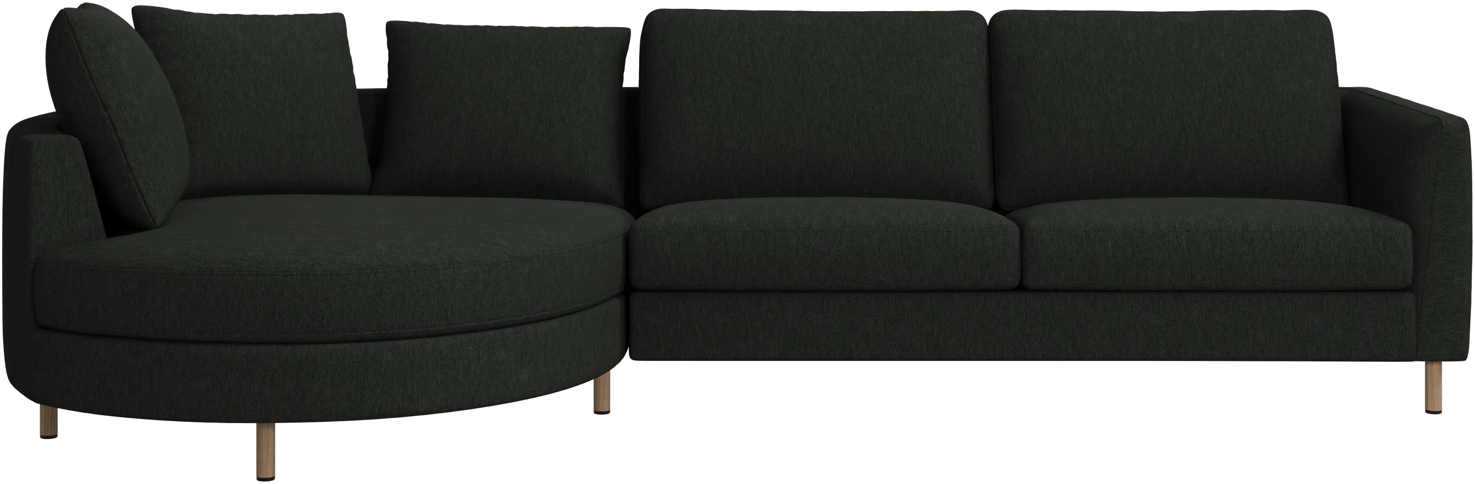 Indivi sofa with chaise longue left