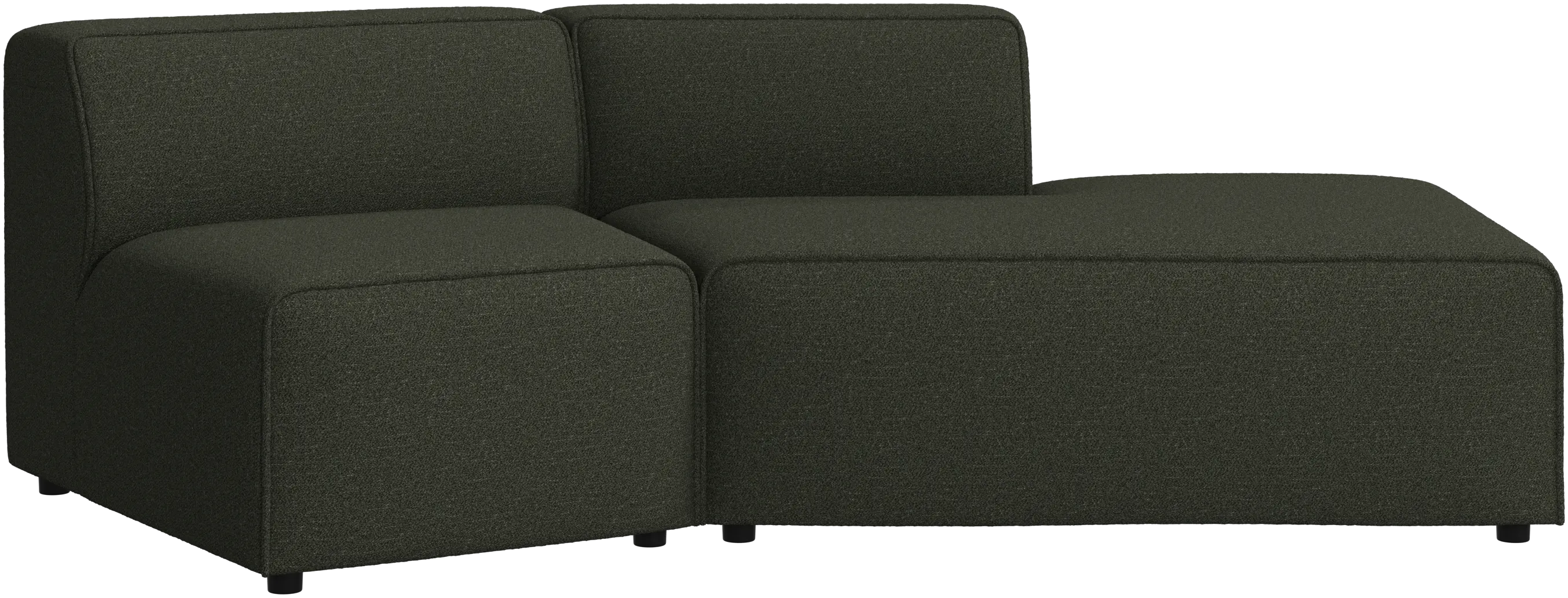Carmo open end sofa, angled, right