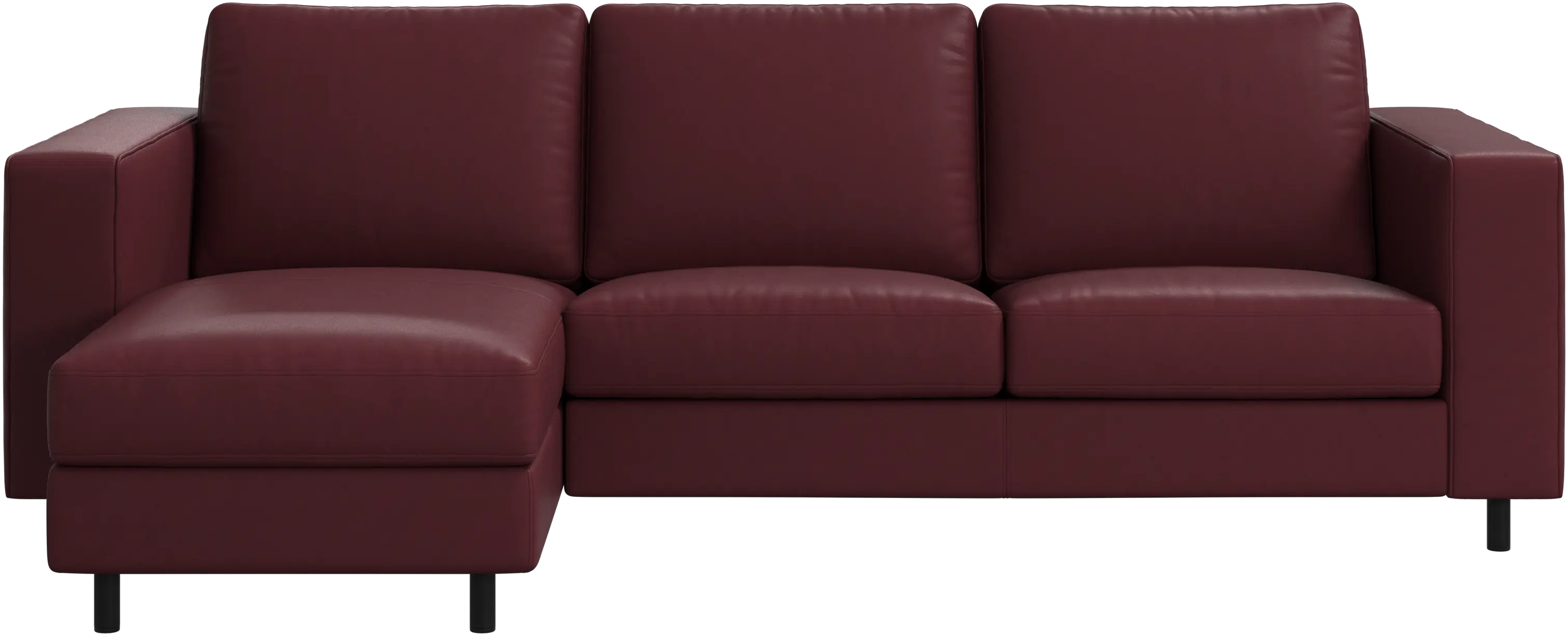 Indivi sofa with chaise longue left