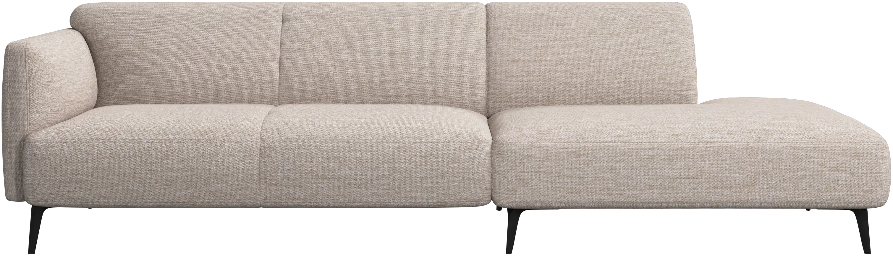 Modena sofa with lounging unit
