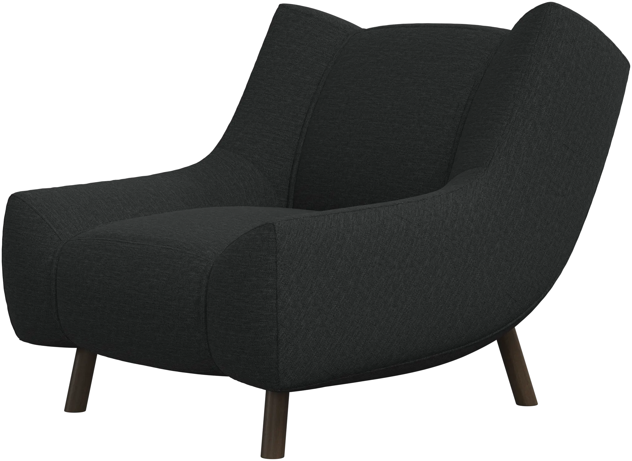 Chaise Nawabari, jambe en bois