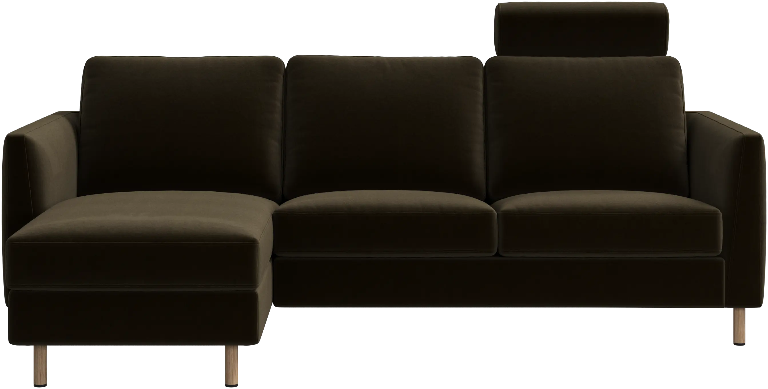 Indivi sofa with chaise longue left