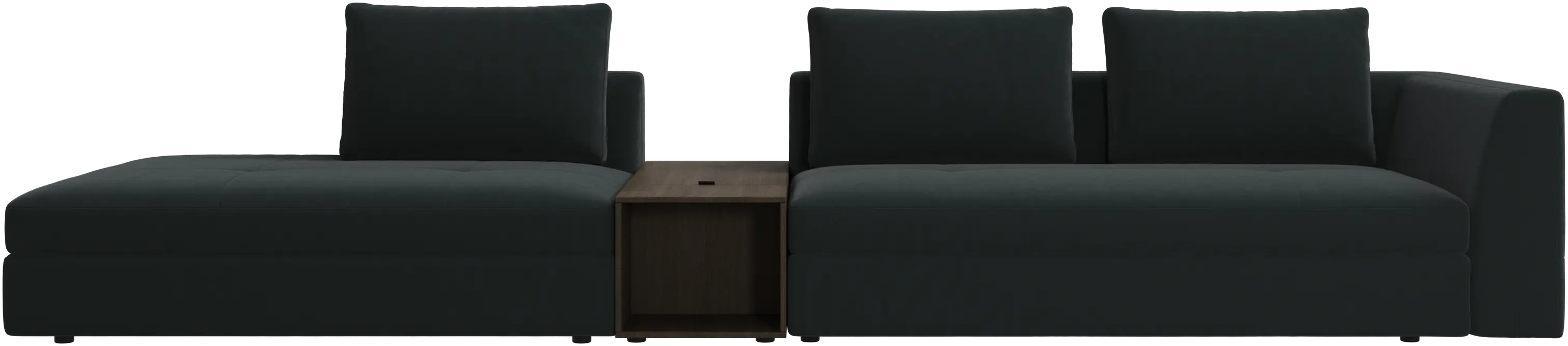 Bergamo 3 seater lounge sofa with storage