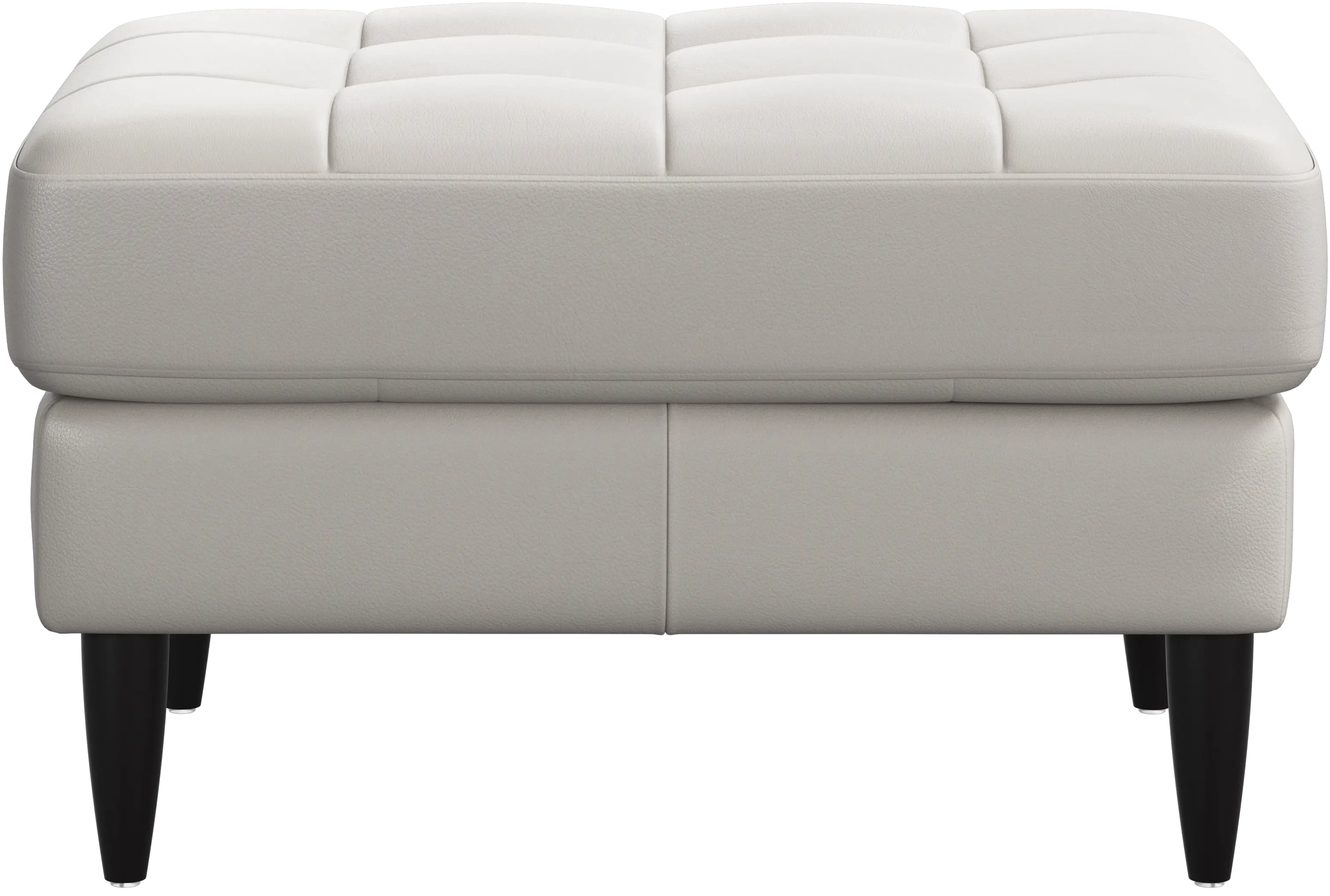 Osaka footstool, tufted seat