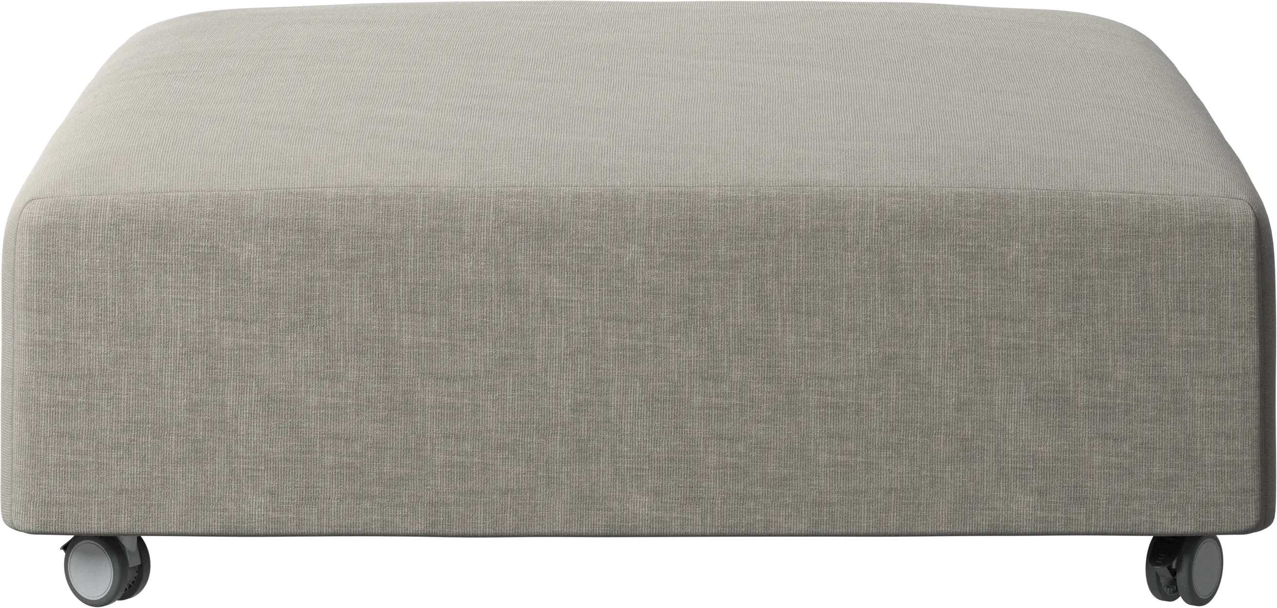 Hampton footstool on wheels