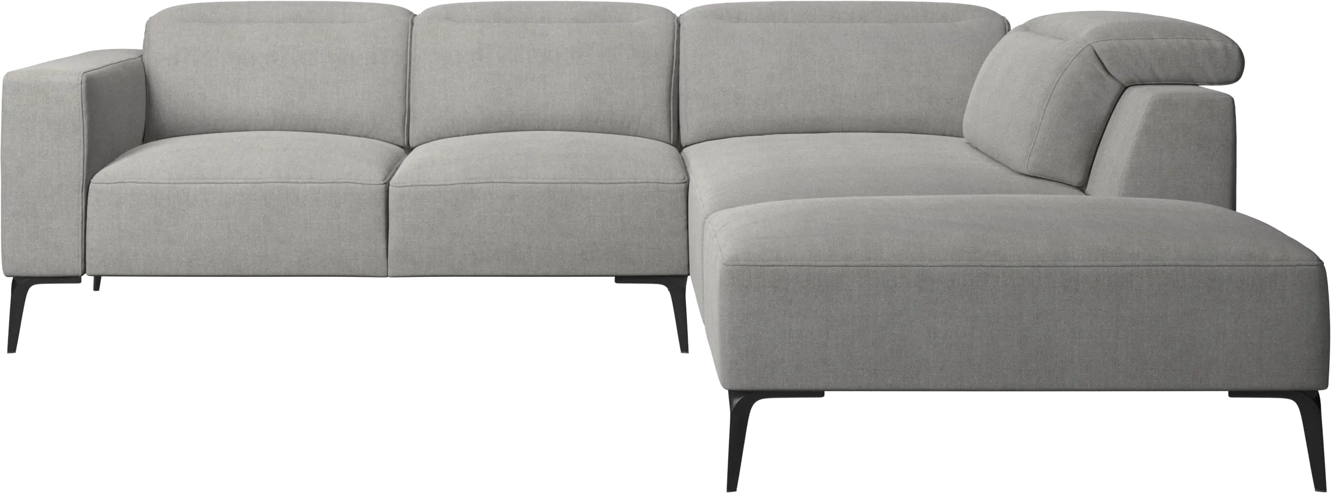Zürich corner sofa with lounging unit