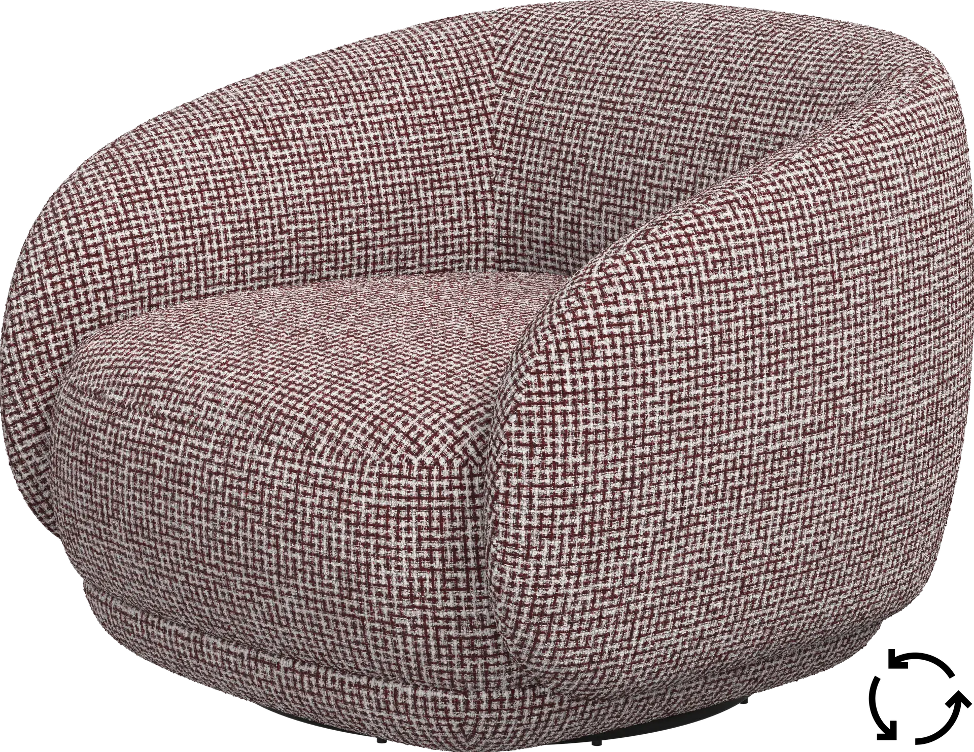 Armchairs Bolzano チェア（回転式ベース付き）
