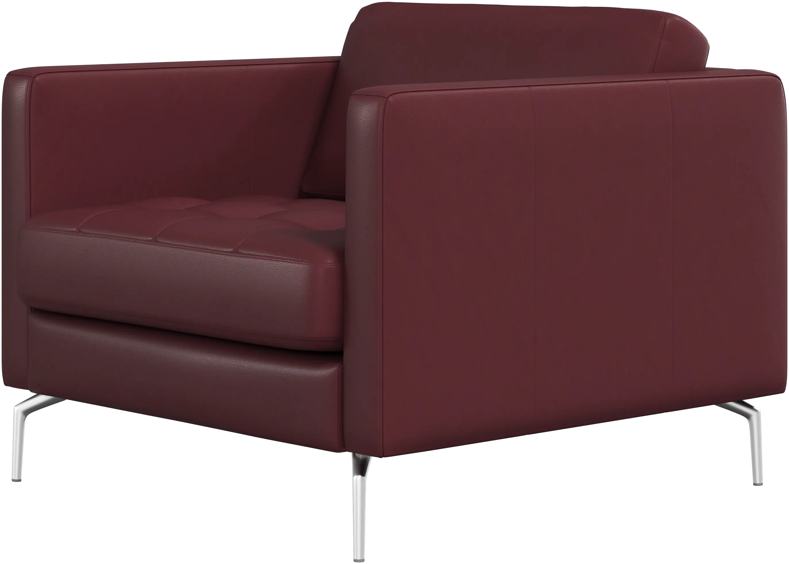 Osaka chair, tufted seat