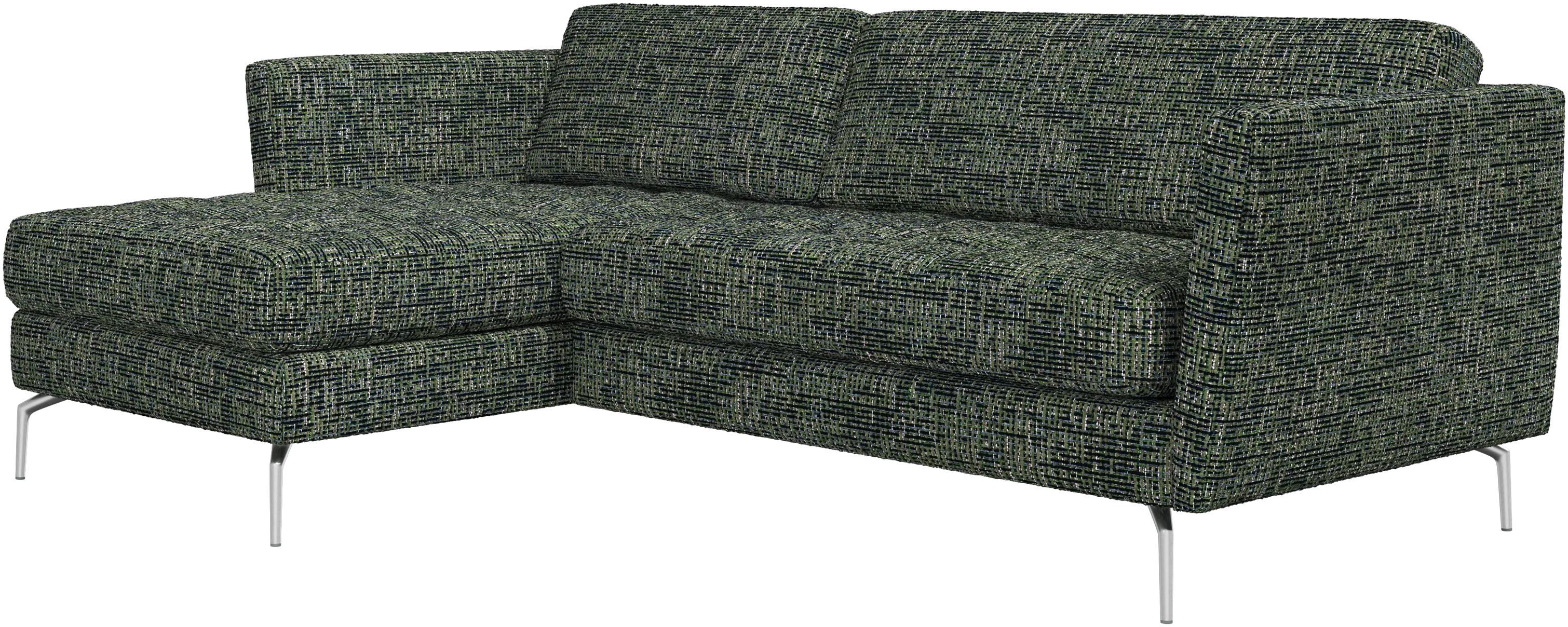 Osaka sofa with resting unit, tufted seat