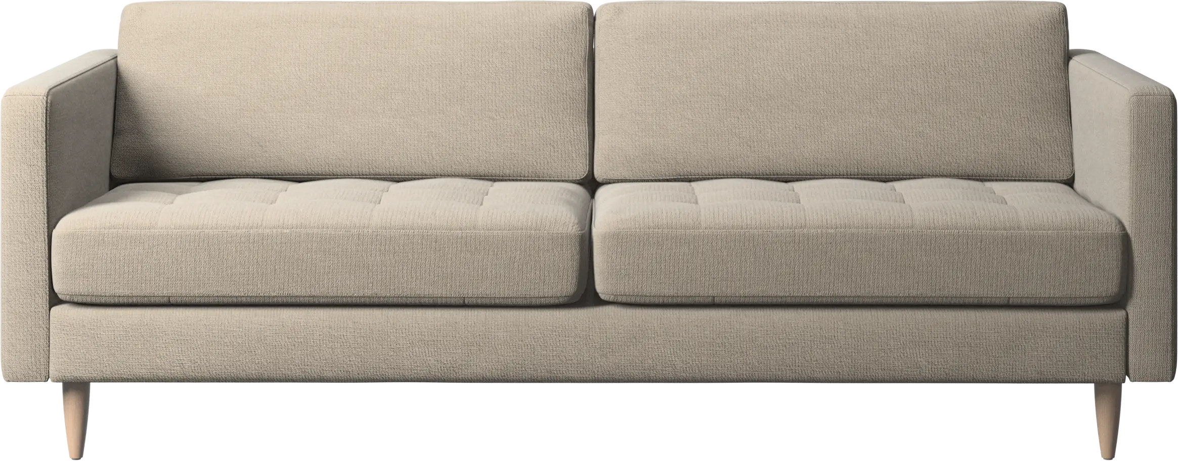 Osaka sofa, tufted seat