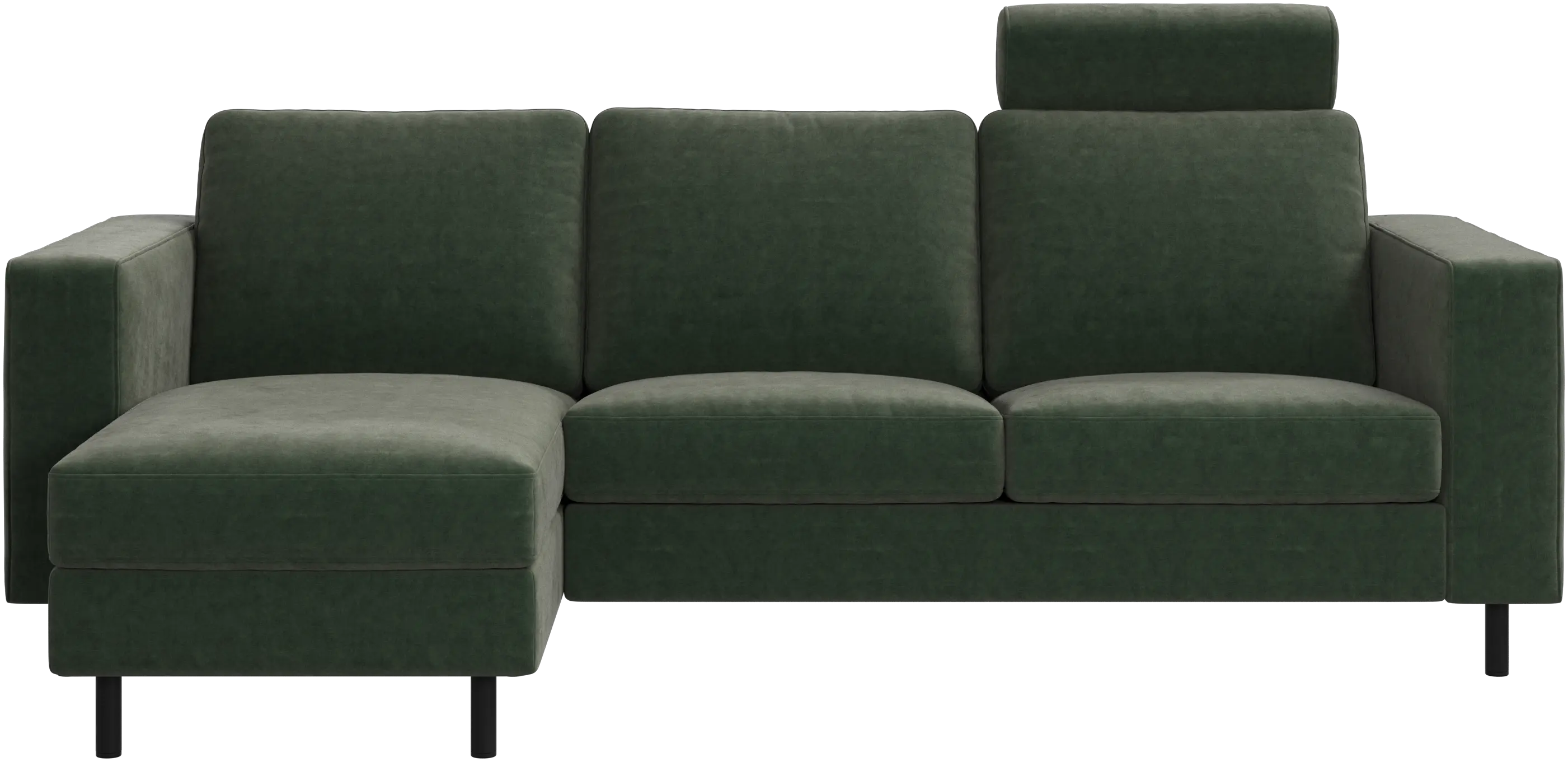 Indivi sofa with chaise longue left
