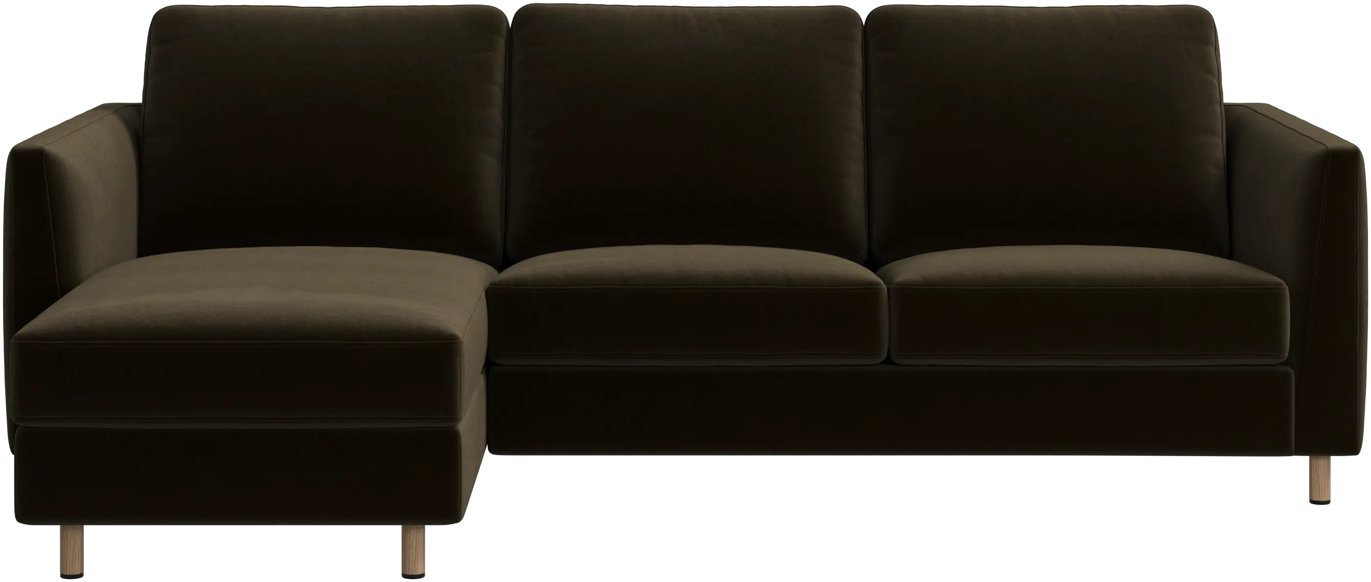 Sofá Indivi con módulo chaise-longue a la izquierda