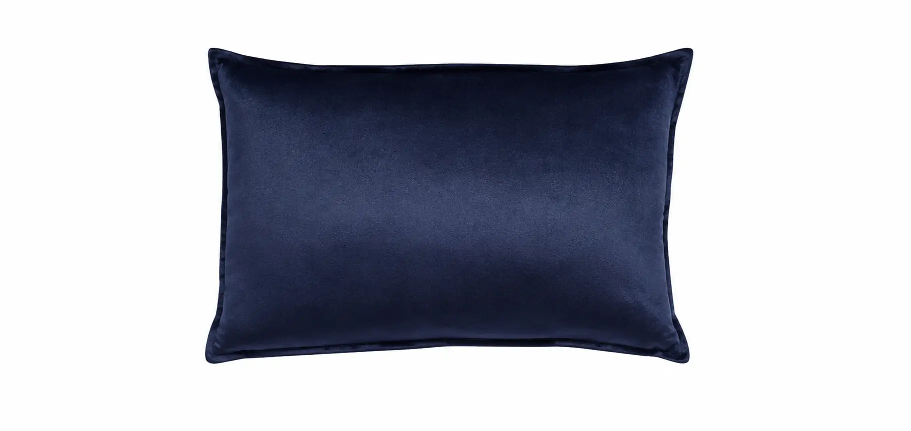 Accessories Velvet cushion, dark blue. W40xL59cm. 107019009400