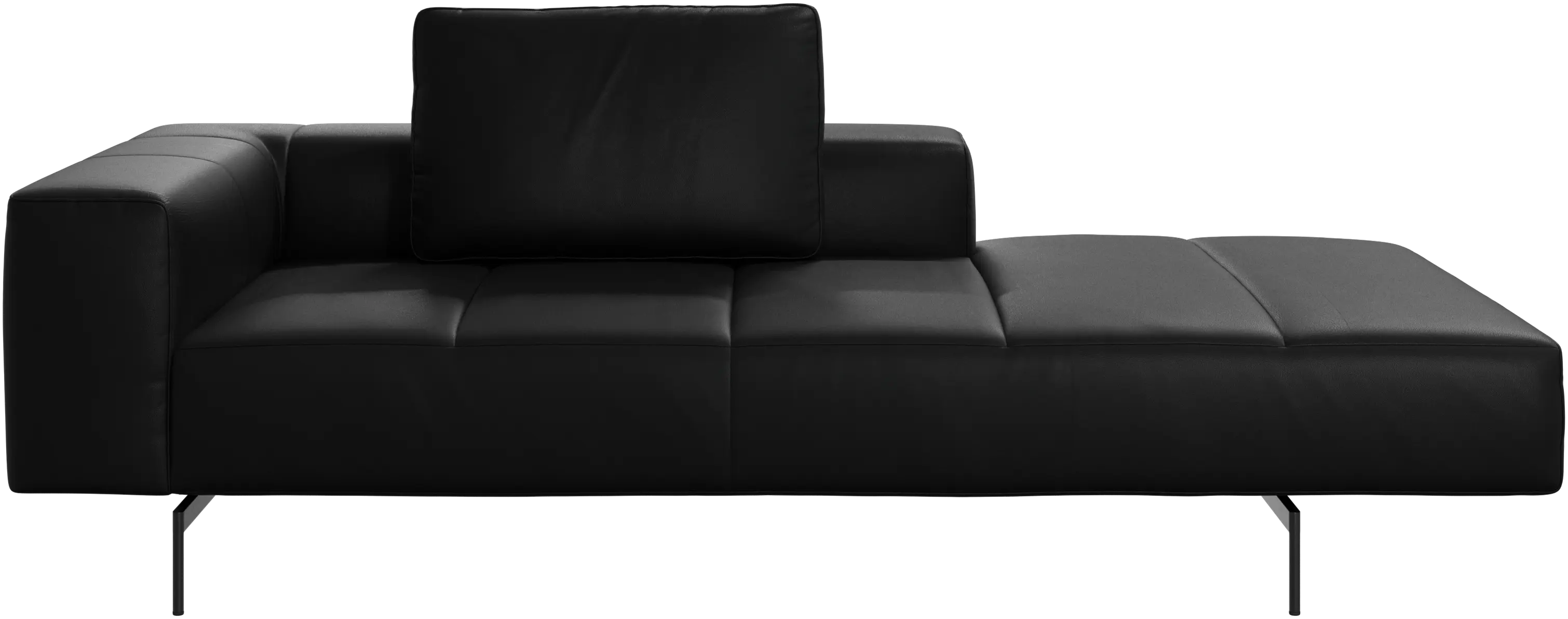 Amsterdam Iounging module for sofa, armrest left, open end right