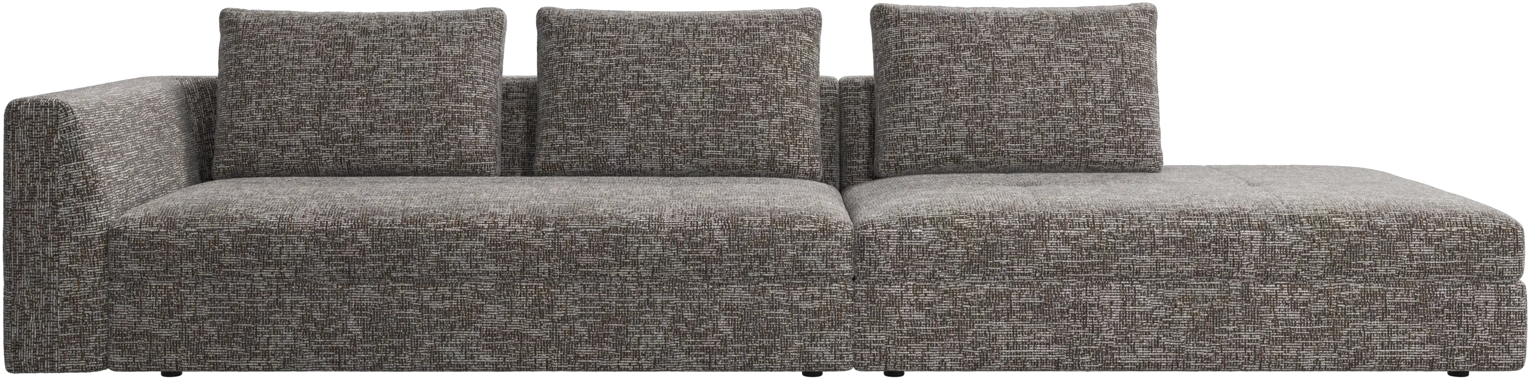 Bergamo sofa with lounging unit