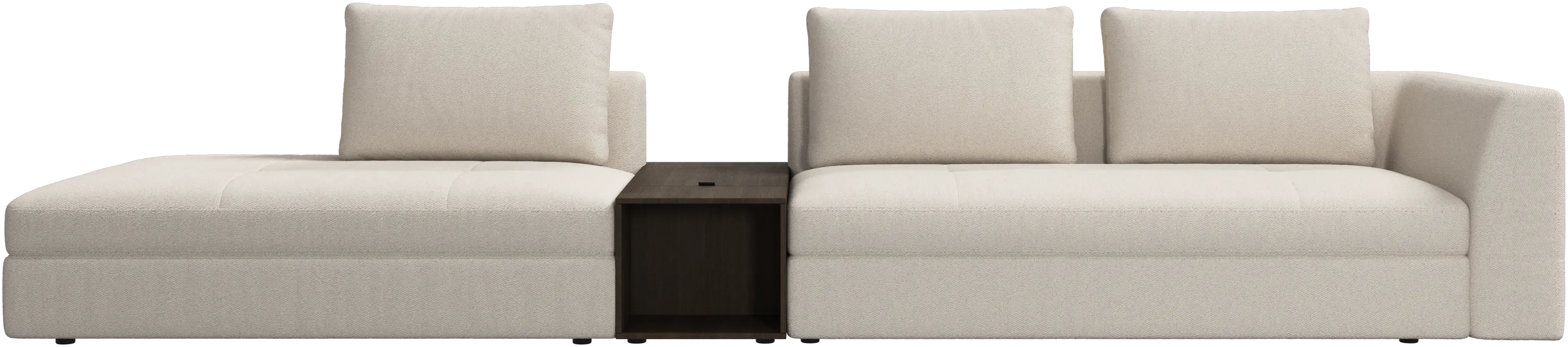Bergamo 3 seater lounge sofa with storage