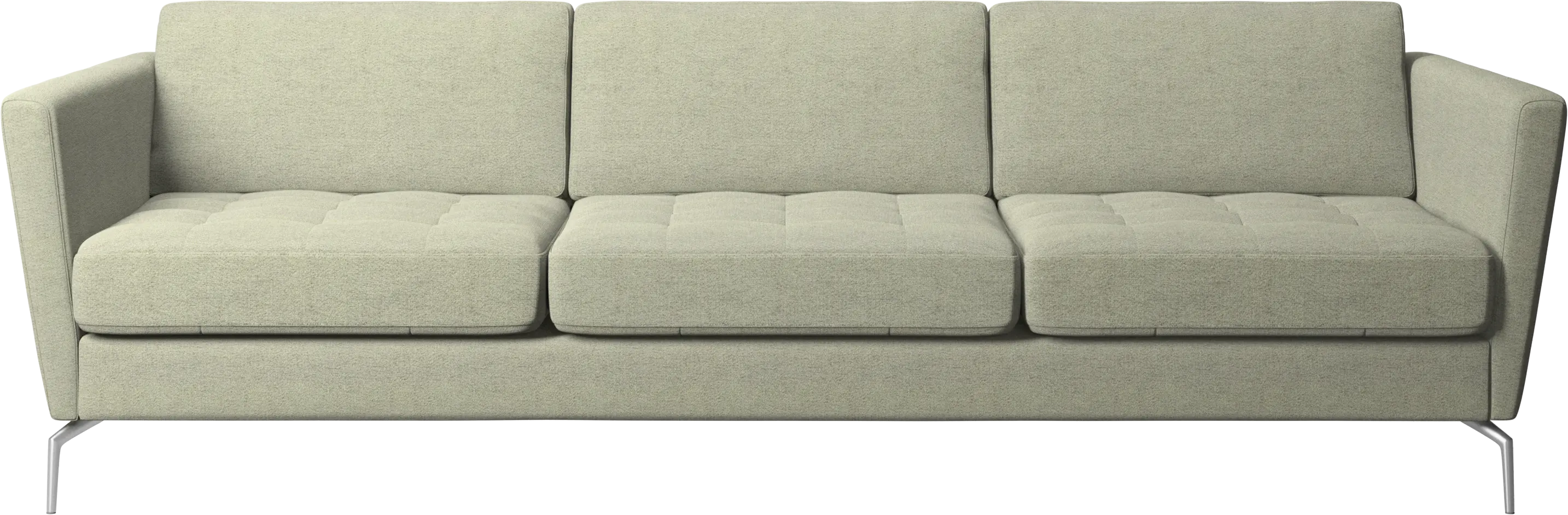 Osaka sofa, tufted seat