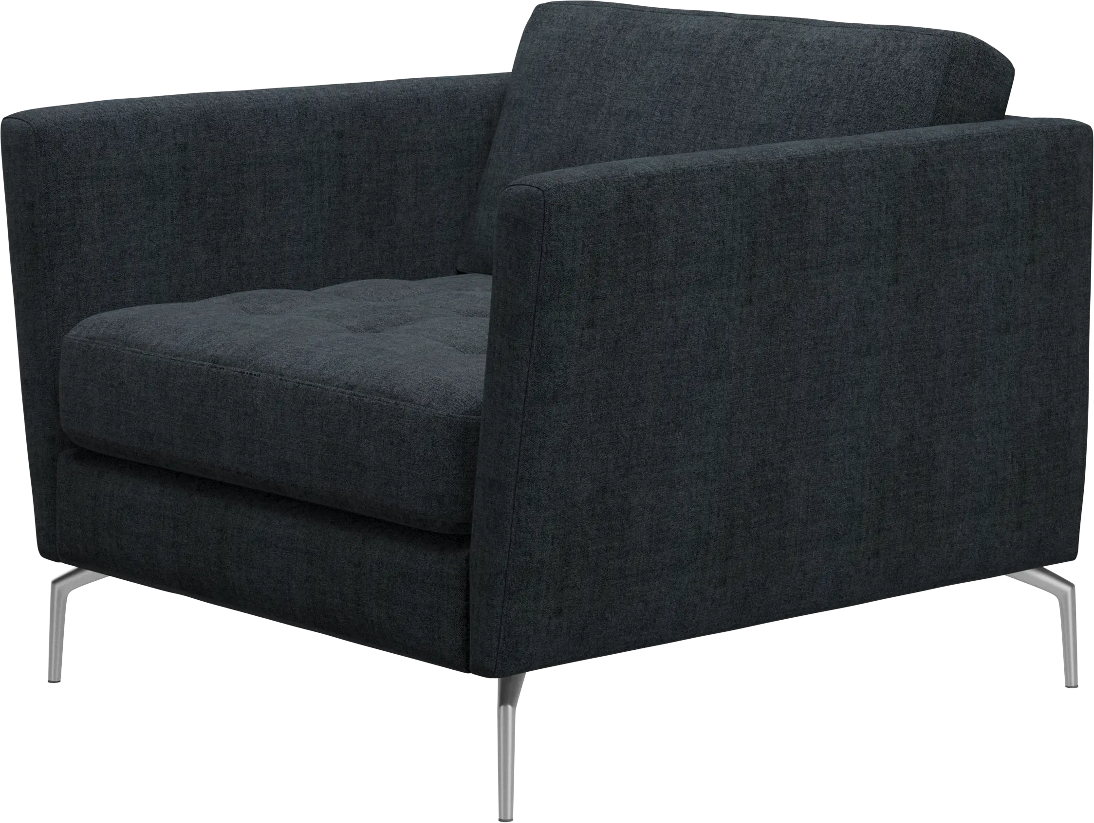 Osaka chair, tufted seat