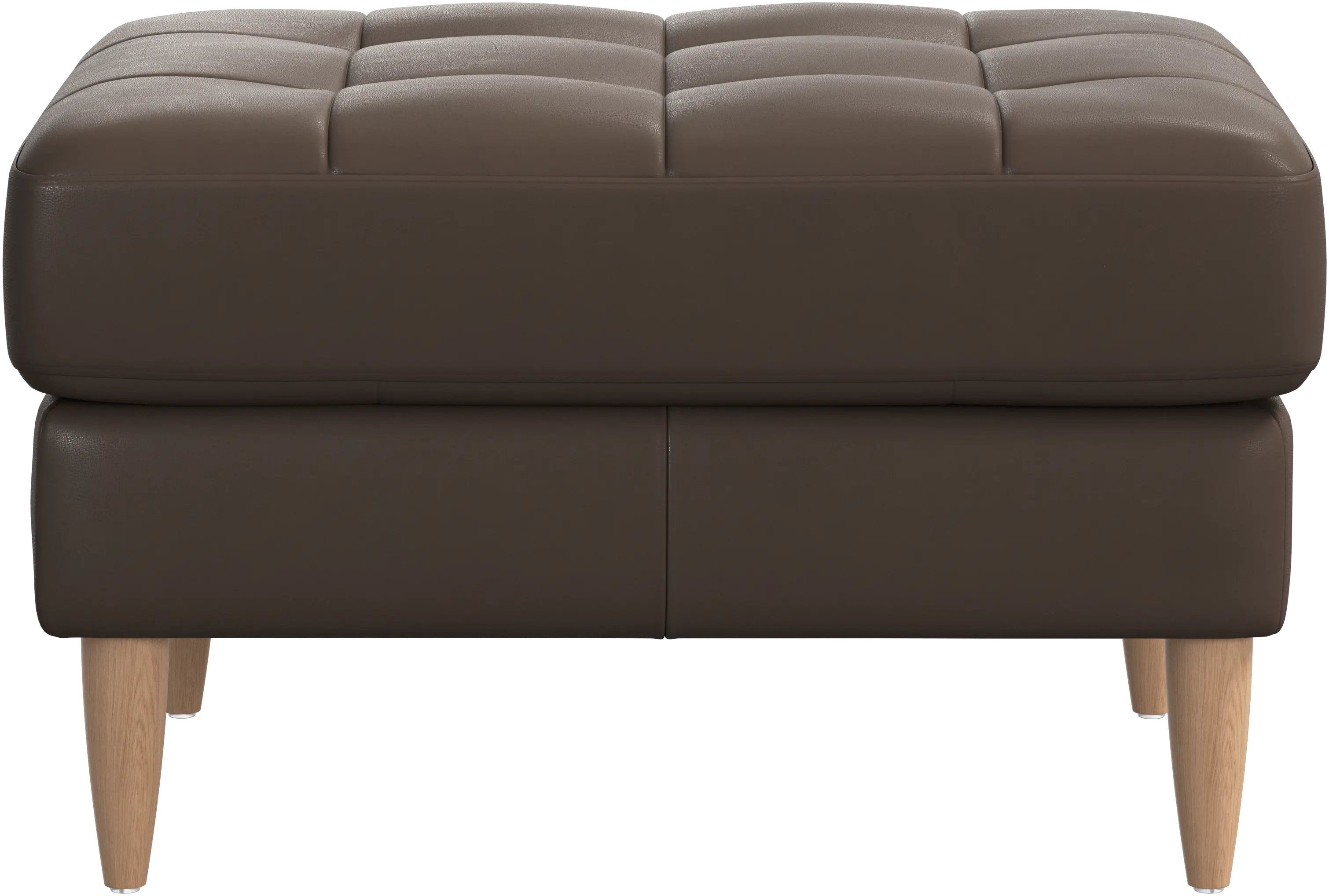 Osaka footstool, tufted seat