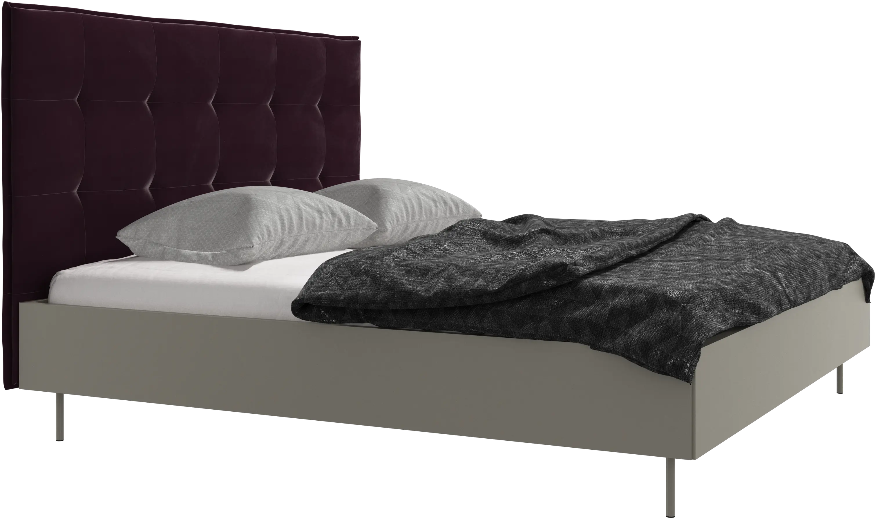 Lugano bed, excl. mattress