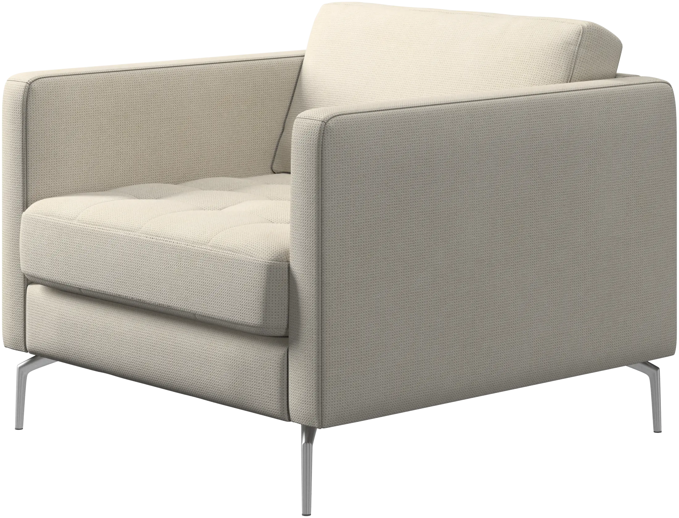 Osaka chair, tufted seat
