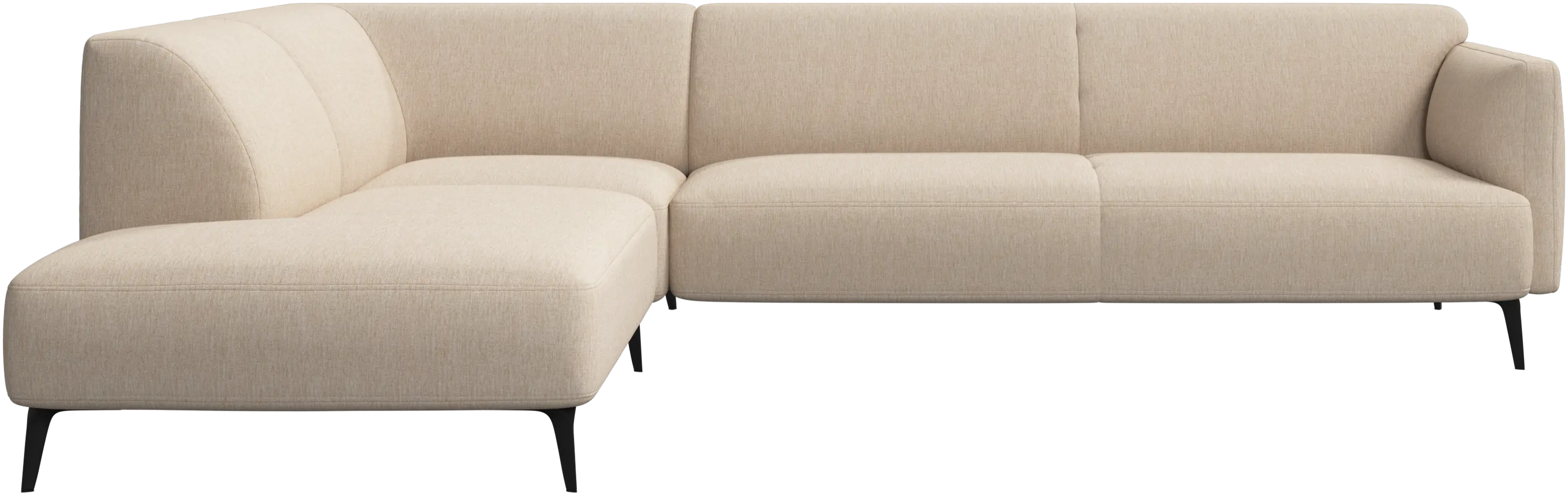 Modena corner sofa with lounging unit