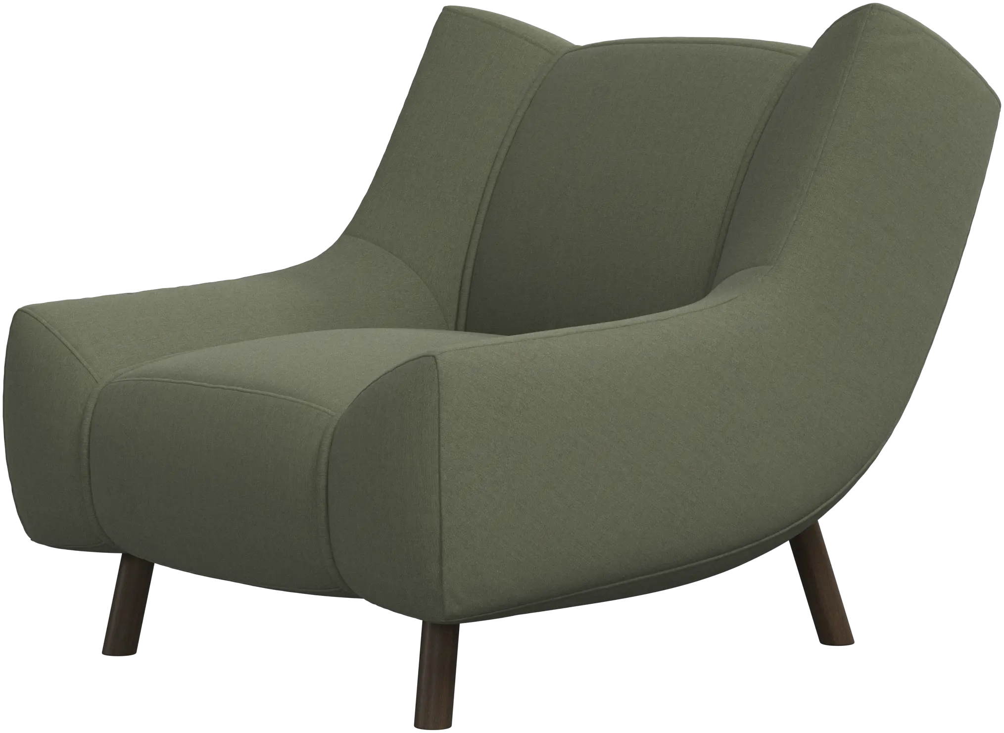 Chaise Nawabari, jambe en bois