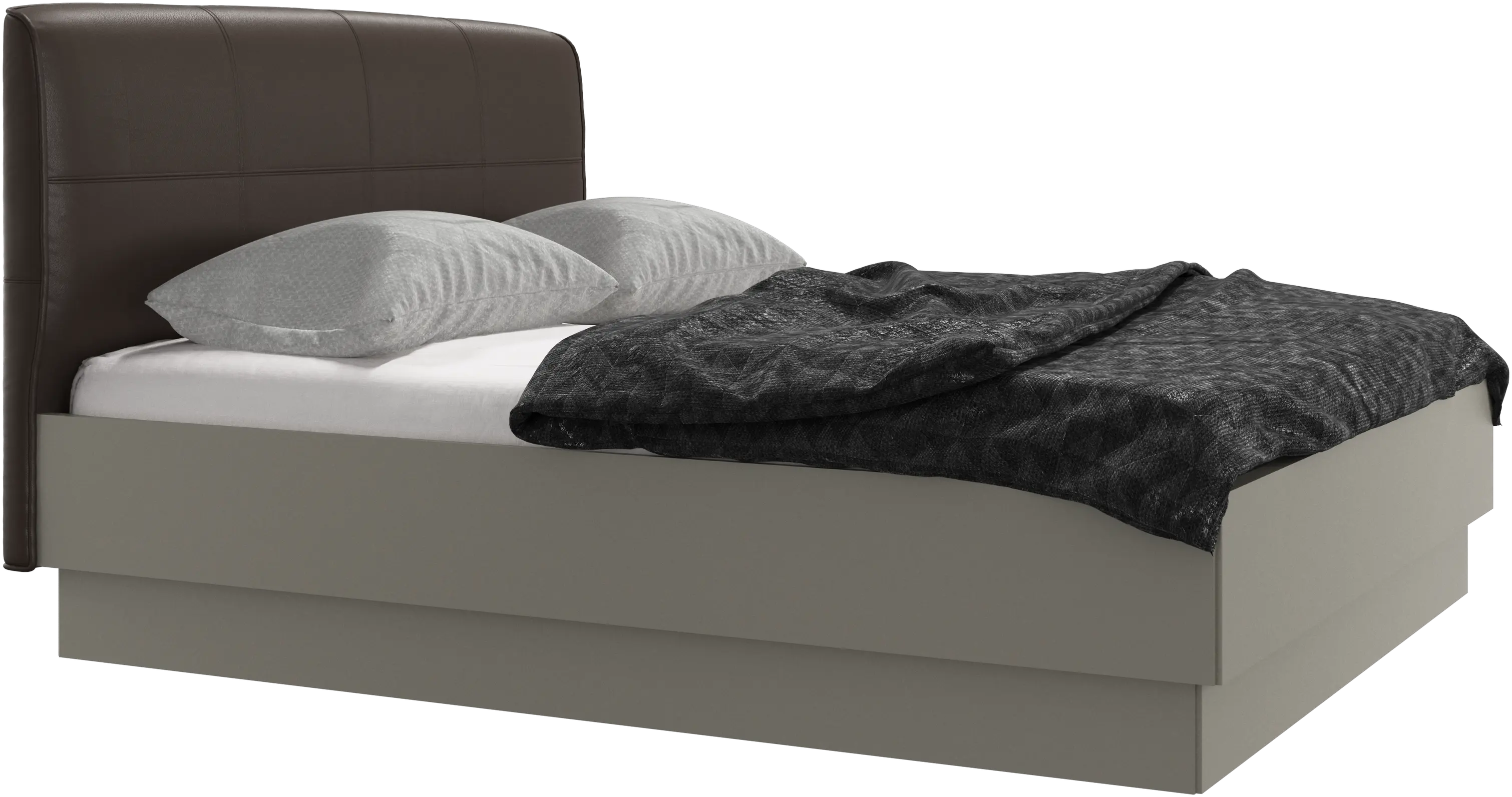Houston, upholstered bed with storage