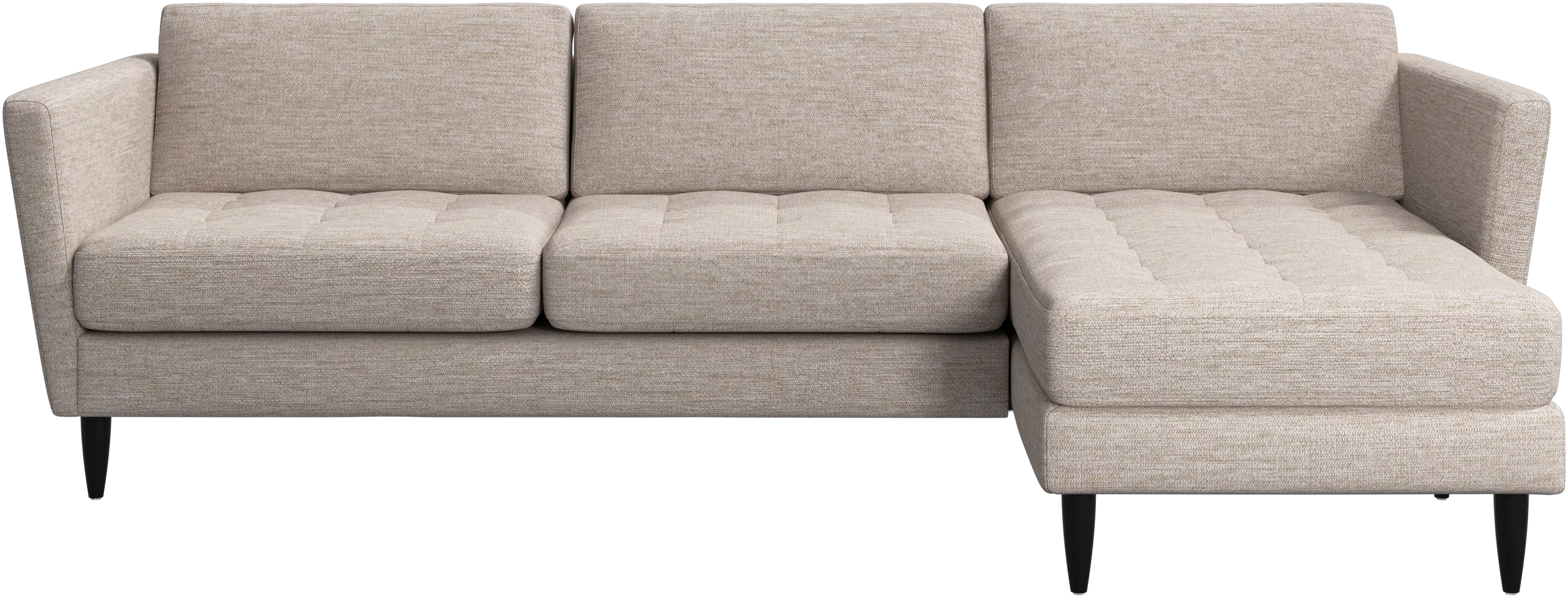 Osaka sofa with resting unit, tufted seat