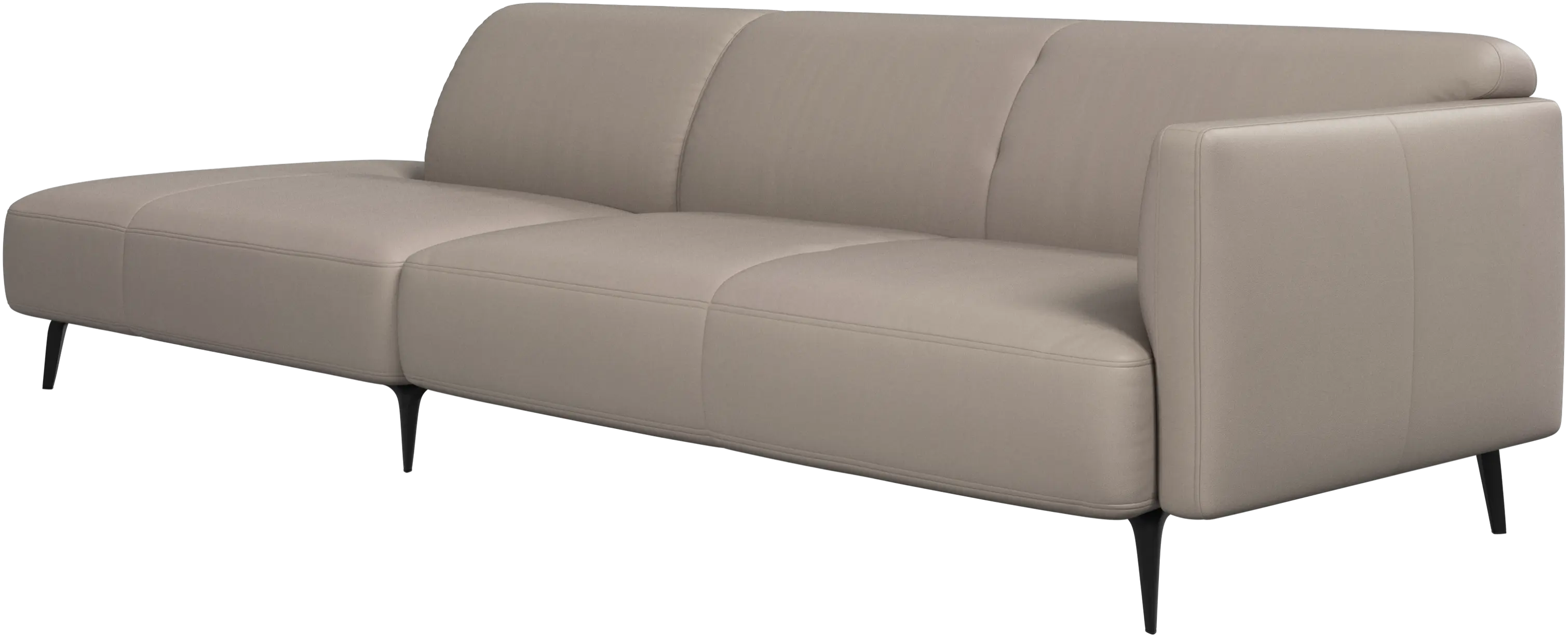 Modena sofa with lounging unit
