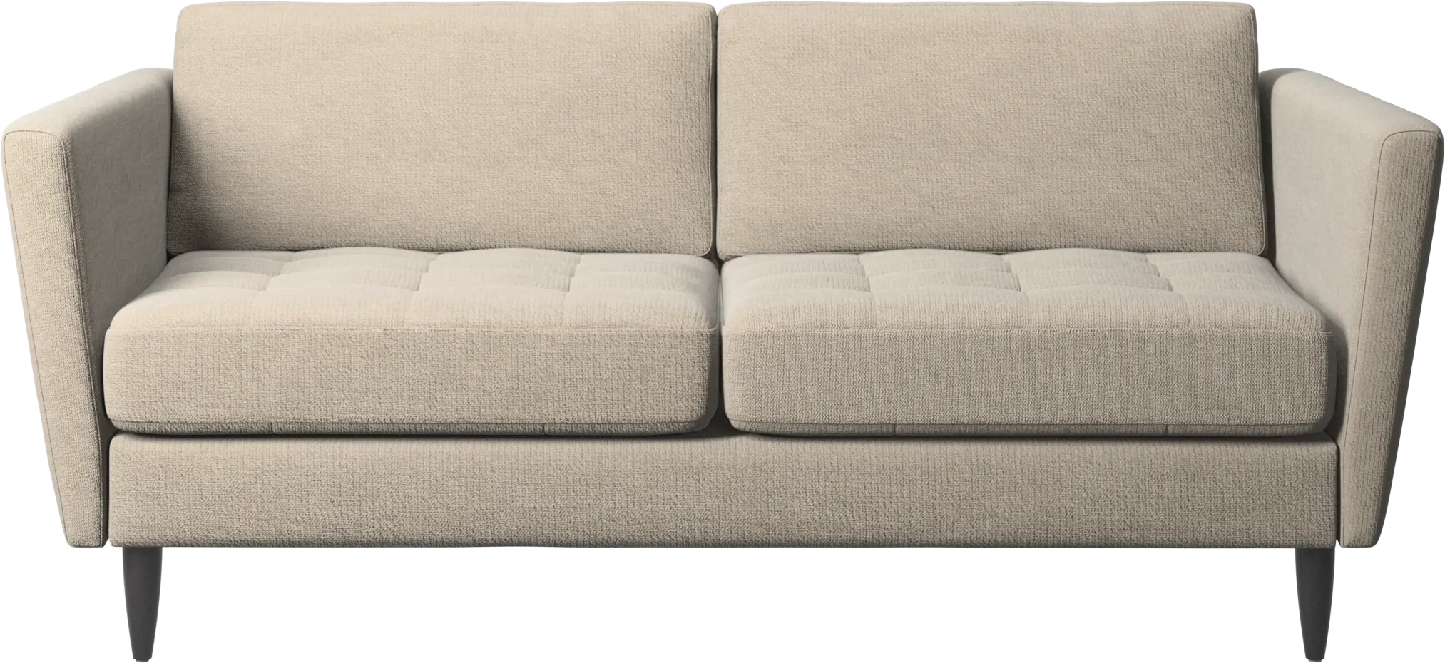Osaka sofa, tufted seat