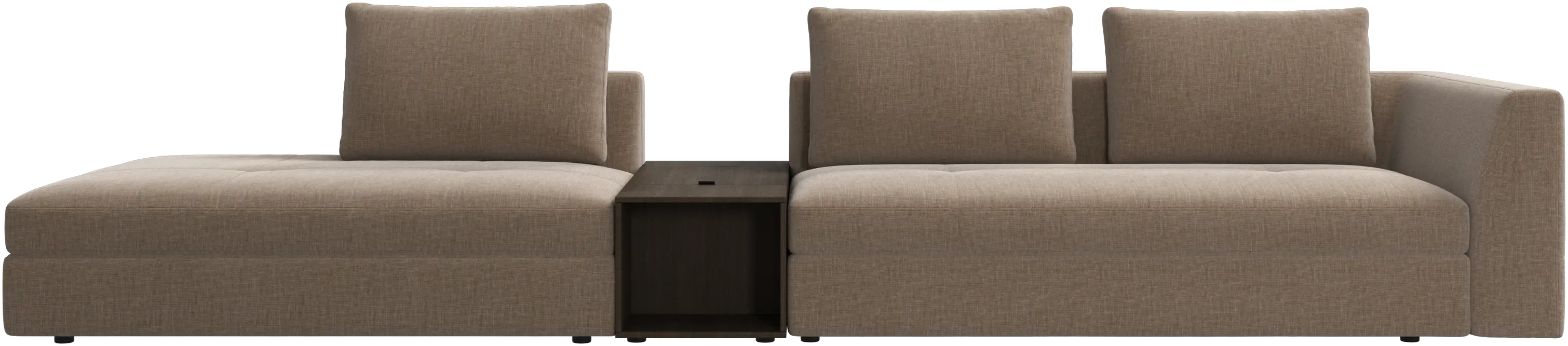 Bergamo 3-seater lounge sofa with storage