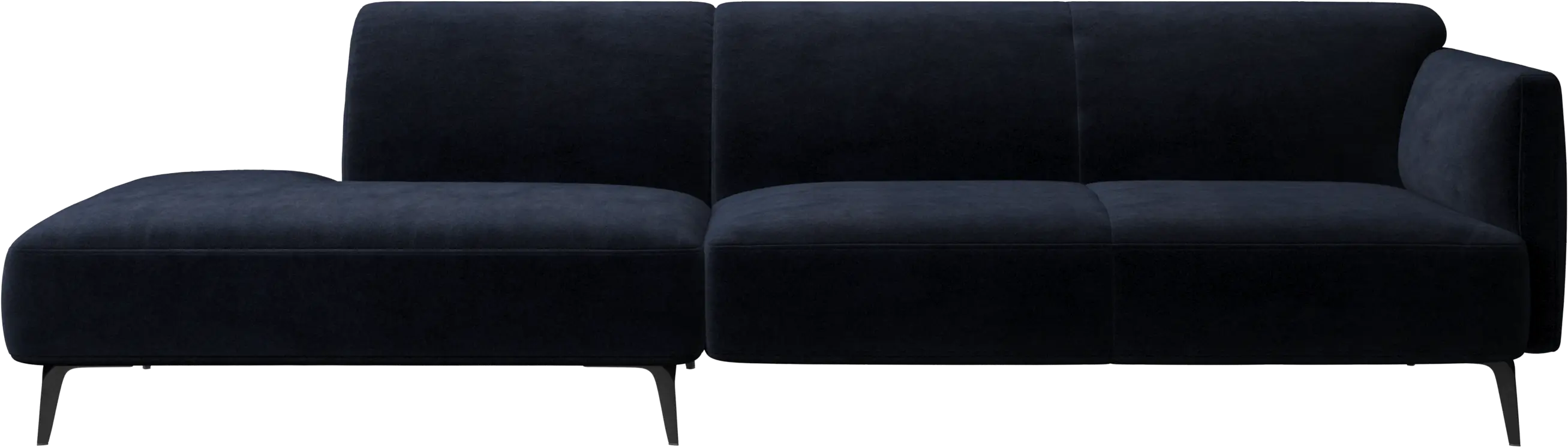 Modena sofa with lounging unit