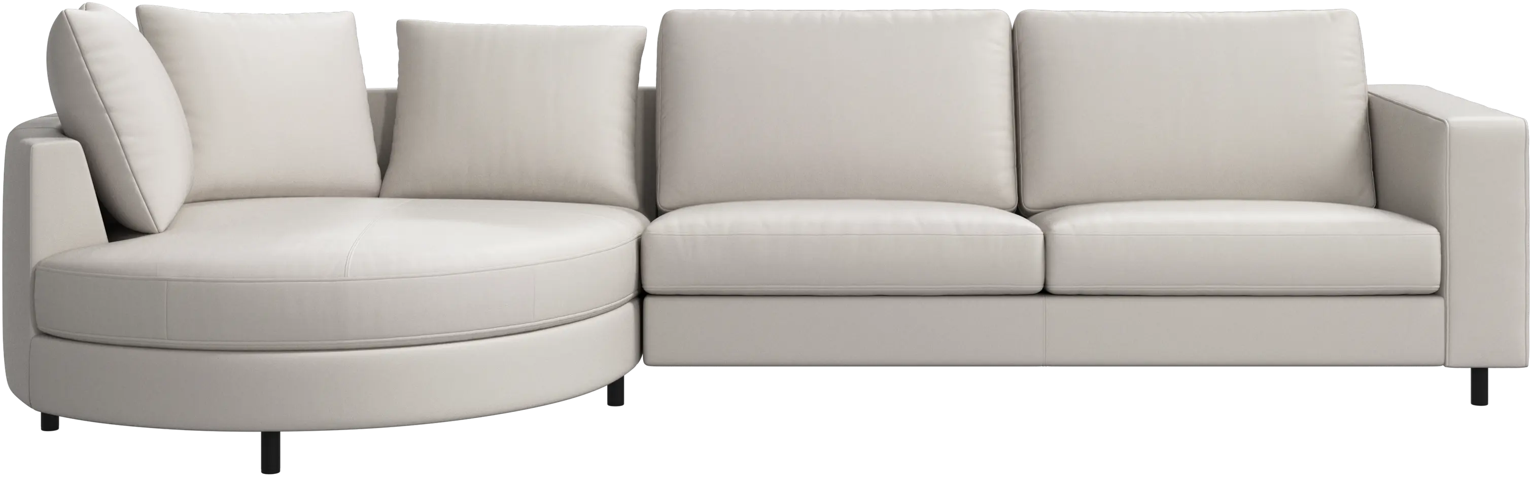 Indivi sofa with chaise longue left