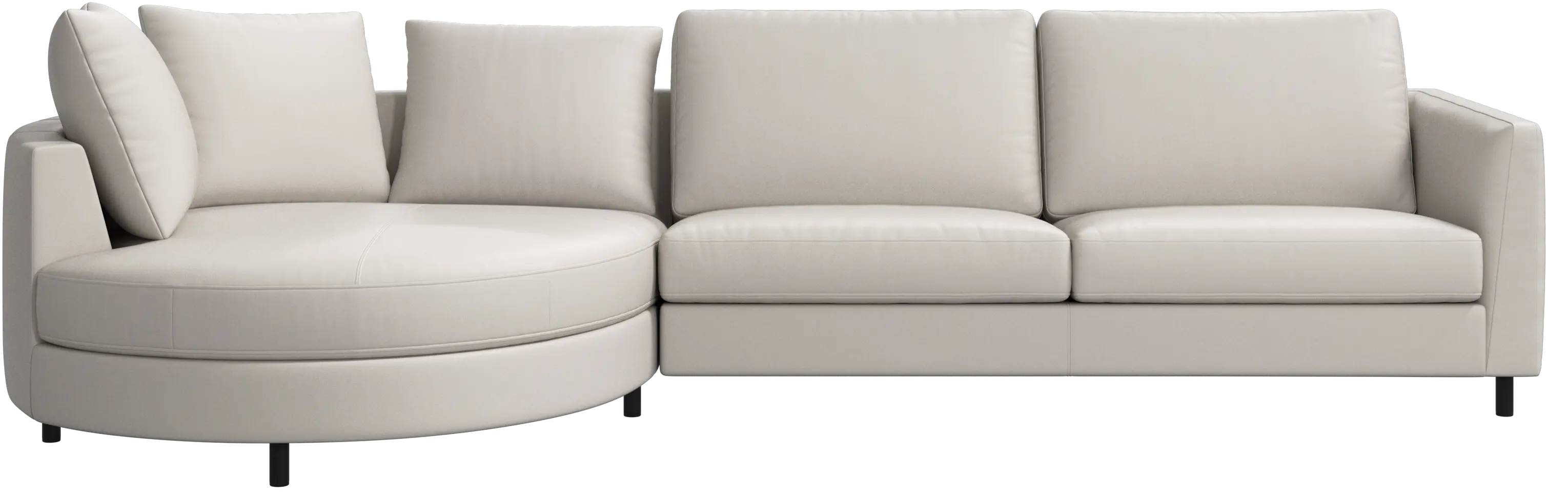 Indivi sofa with chaise longue left
