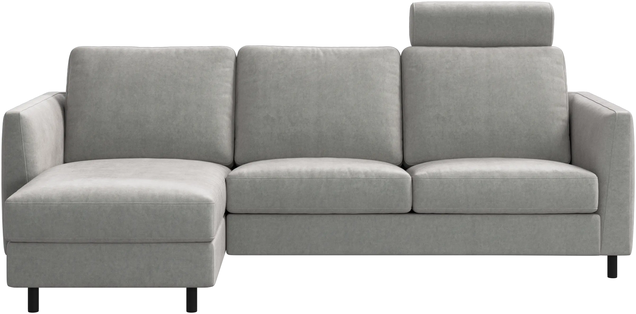 Indivi sofa with chaise longue left