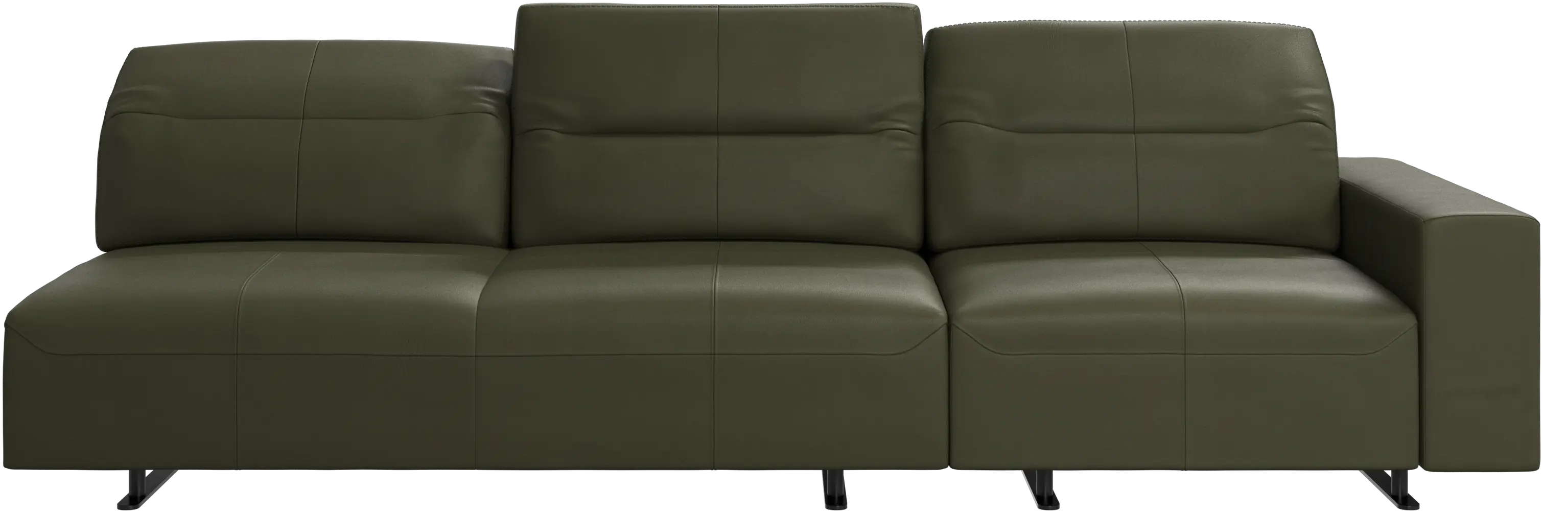 Hampton sofa with adjustable back