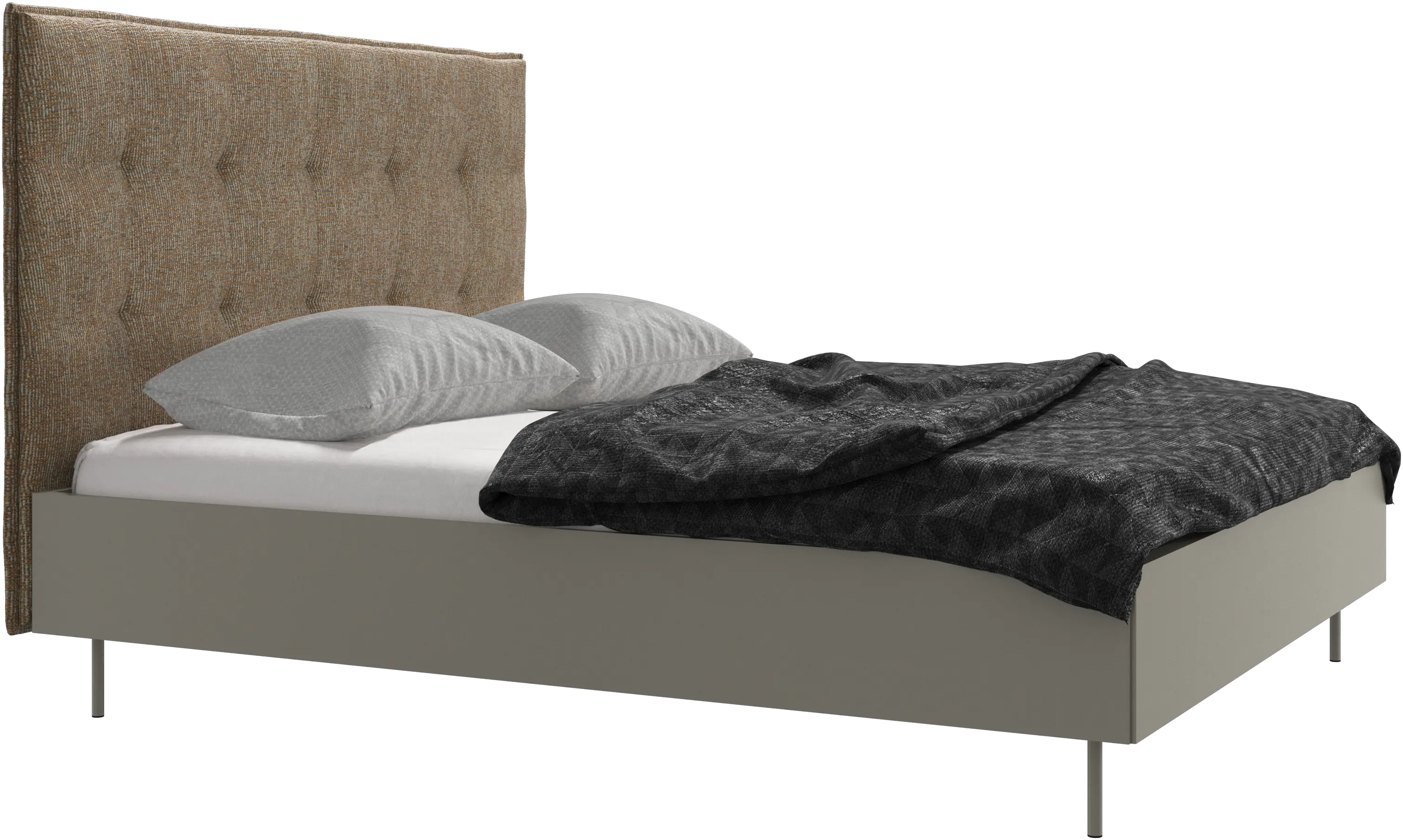 Lugano bed, excl. slats and mattress