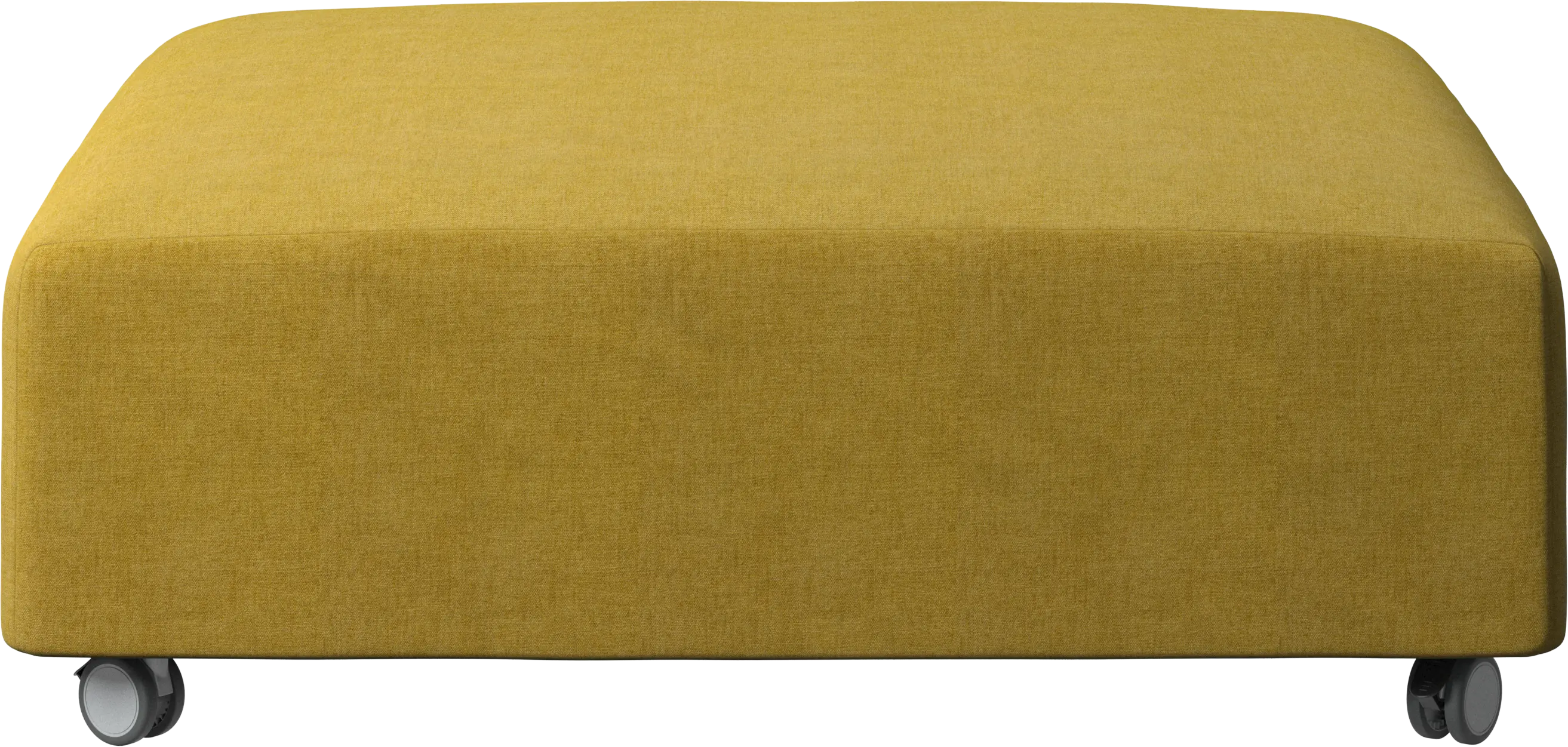 Hampton pouf on wheels