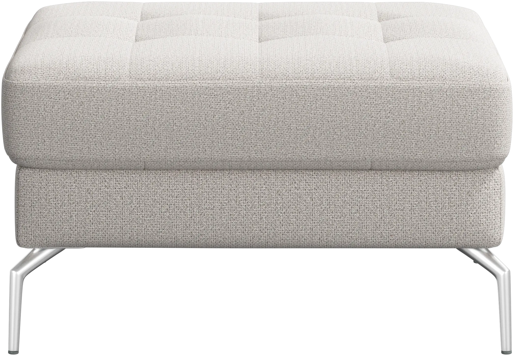 Osaka footstool, tufted seat
