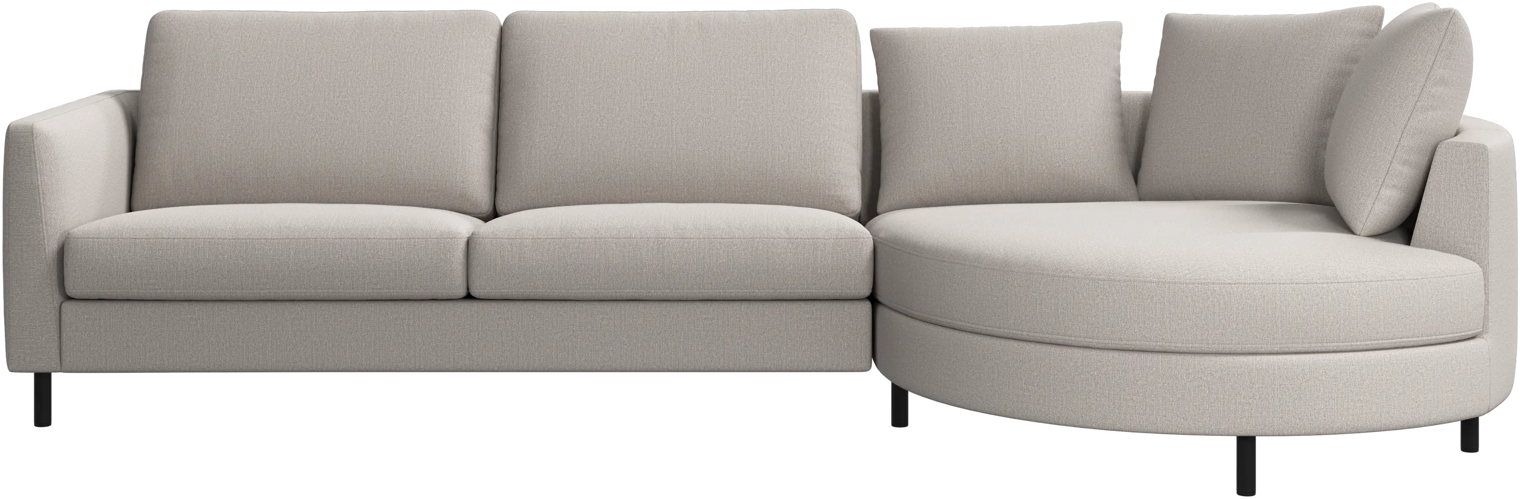 Indivi sofa with chaise longue right