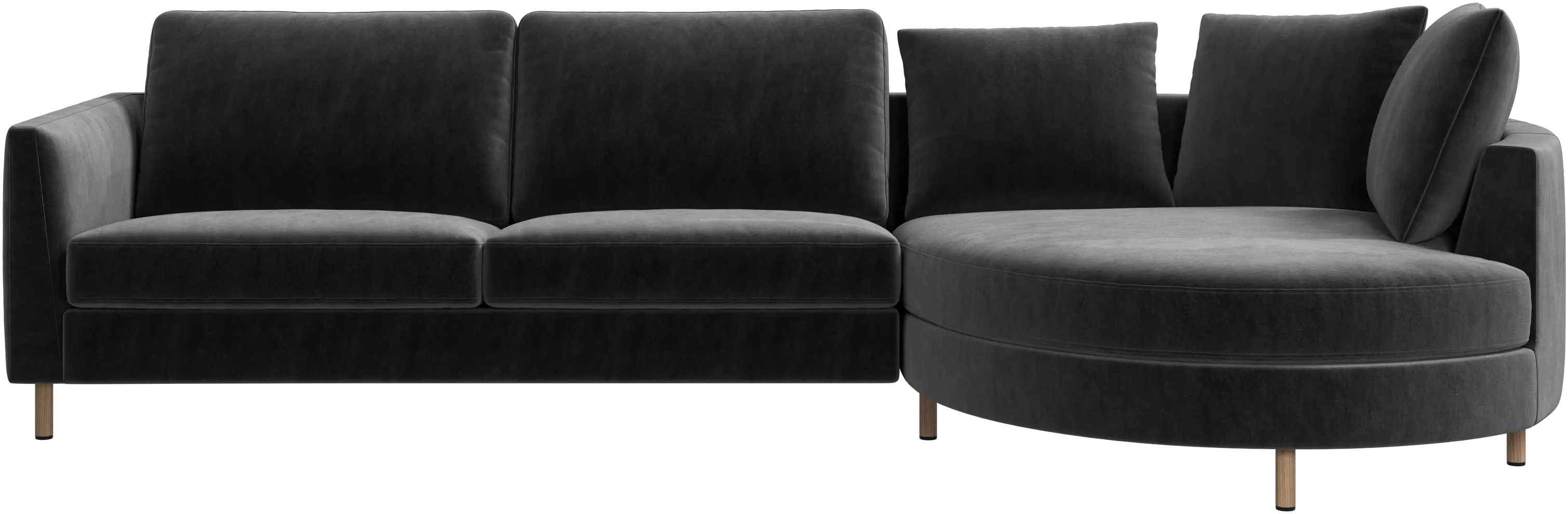 Indivi sofa with chaise longue right
