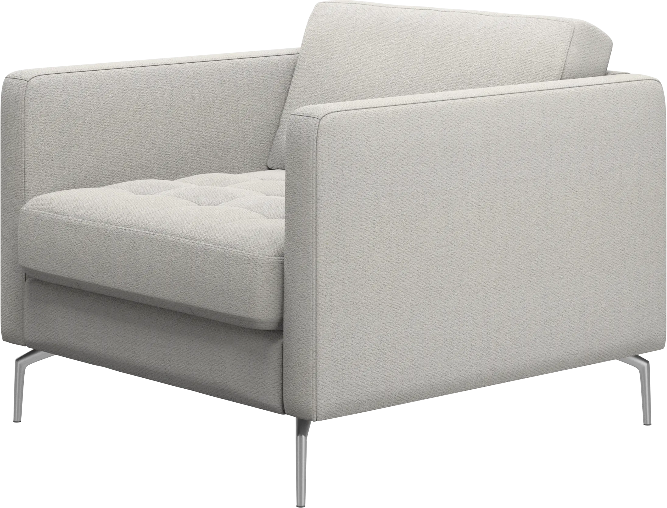 Osaka chair, tufted seat