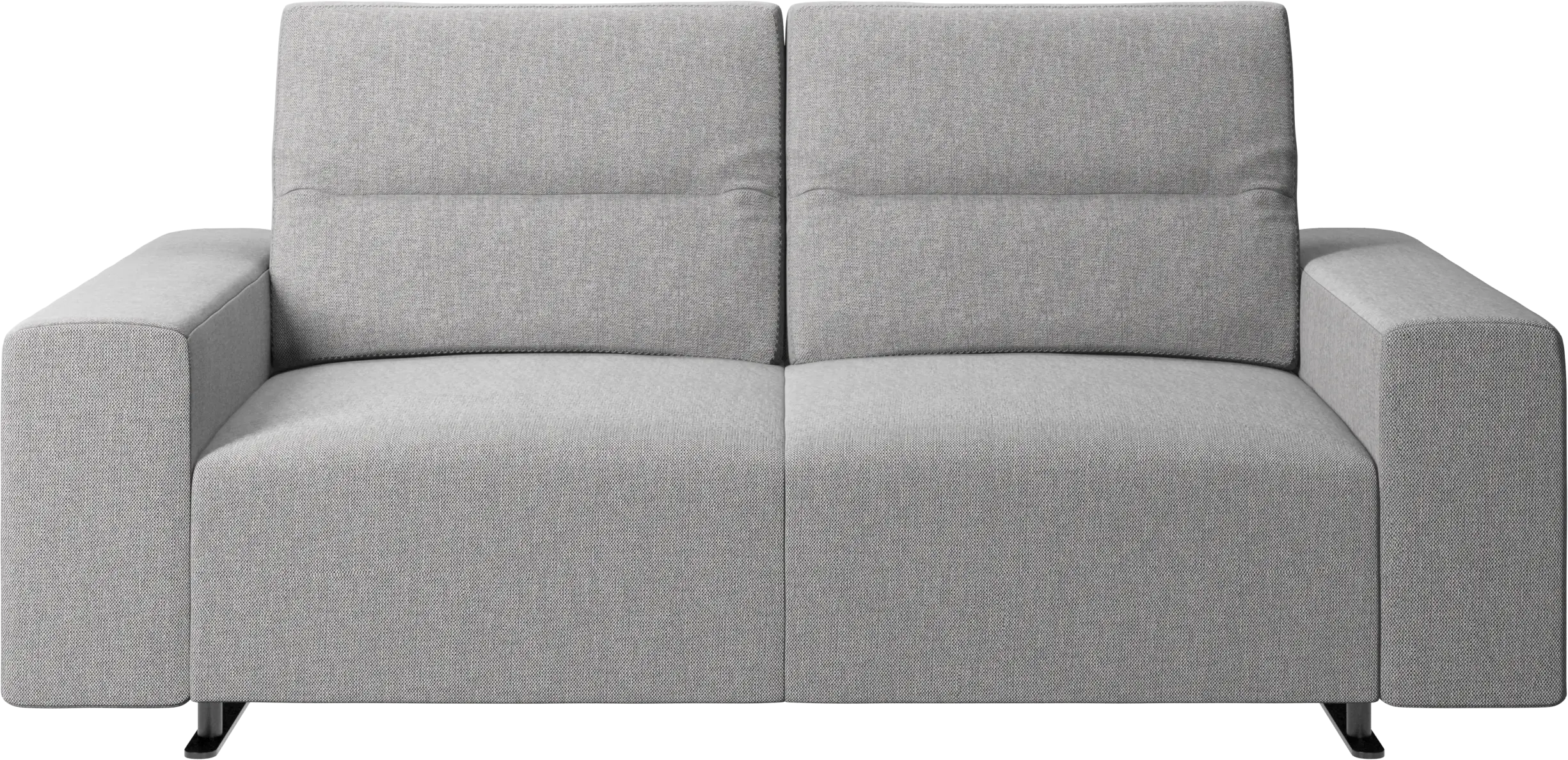 Hampton sofa with adjustable back and storage on the left side