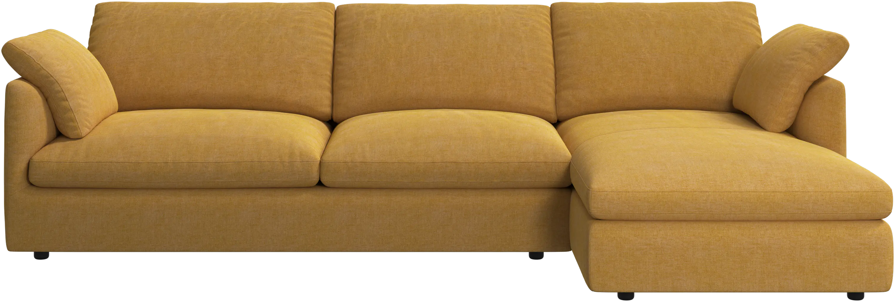 Milano sofa with chaise longue right