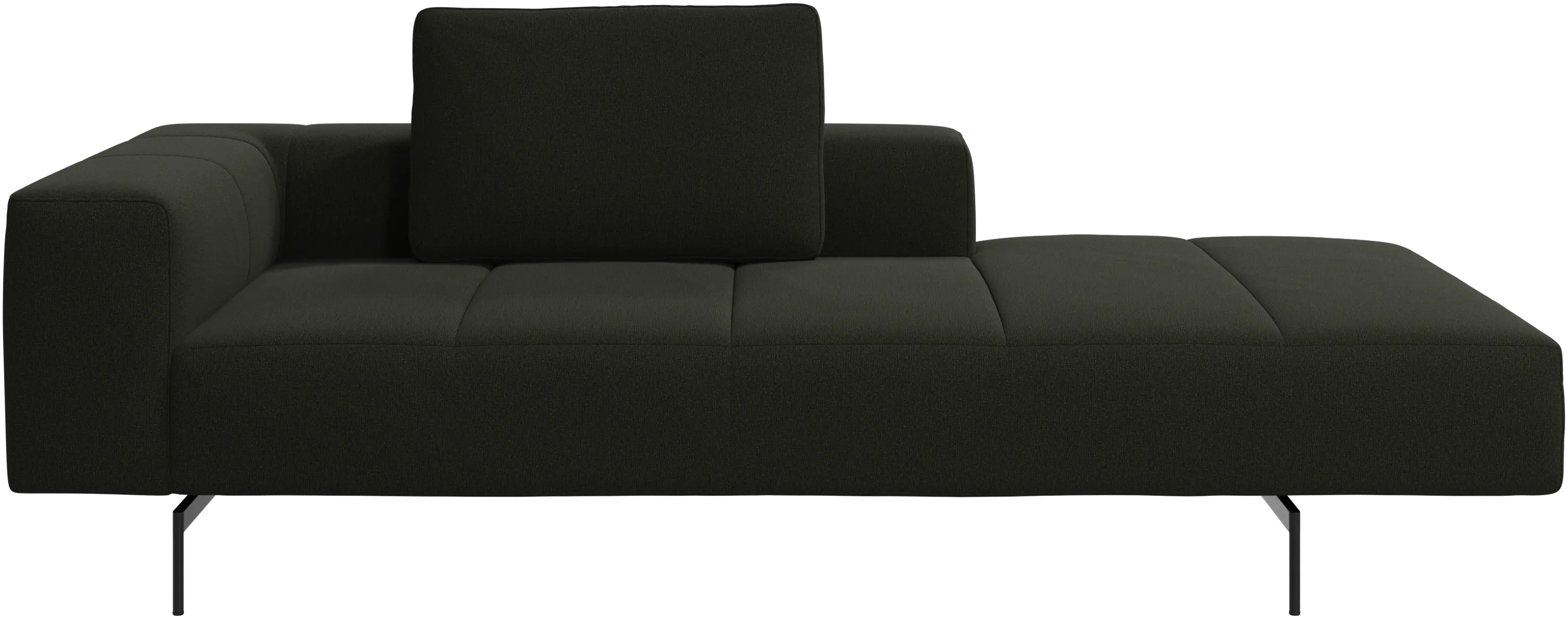 Module de canapé Amsterdam, accoudoir à gauche, chaise longue à droite